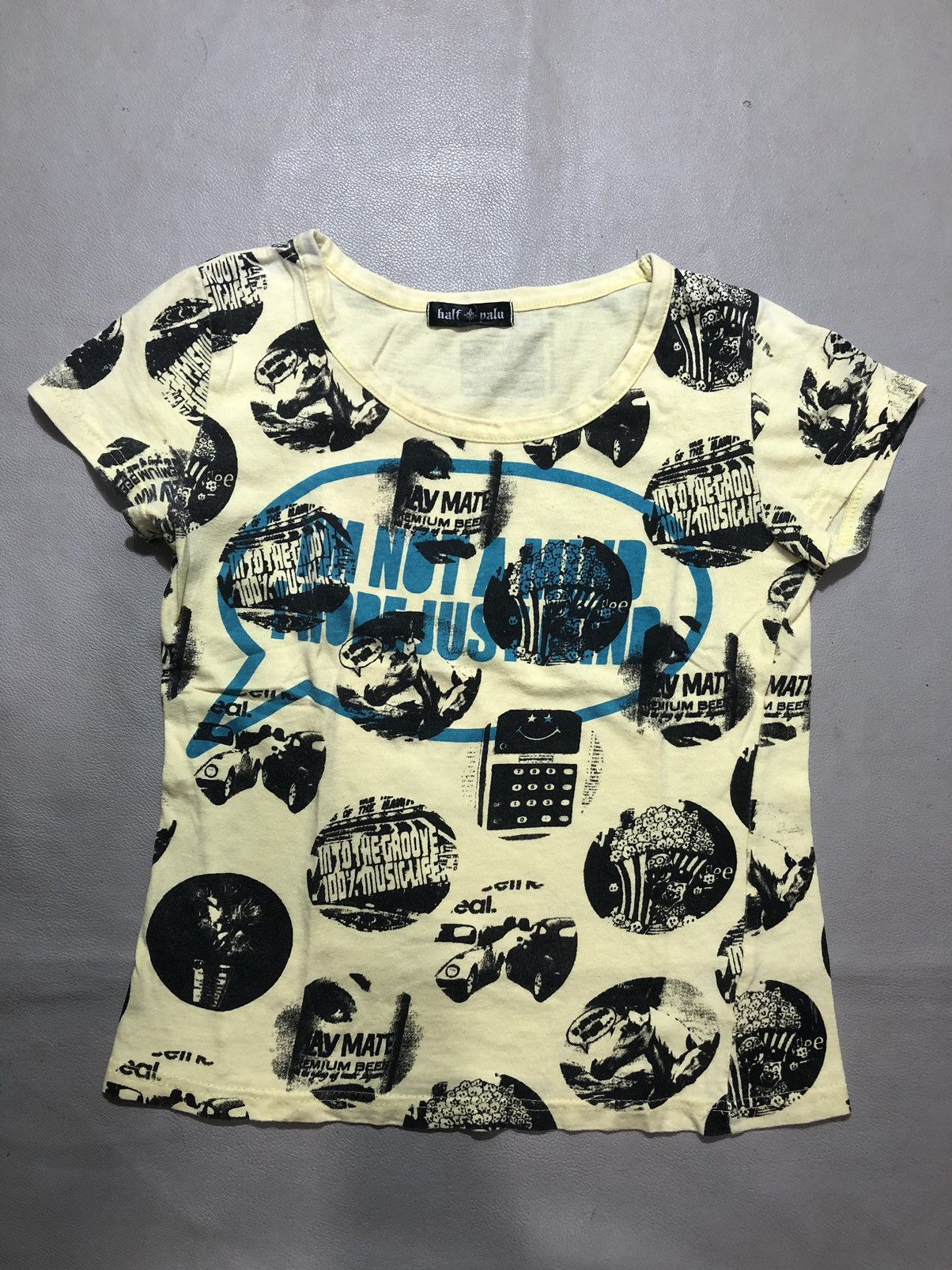 Hysteric Glamour Japanese Gothic Poem Half Palu Rock Punk Style Size US M / EU 48-50 / 2 - 1 Thumbnail