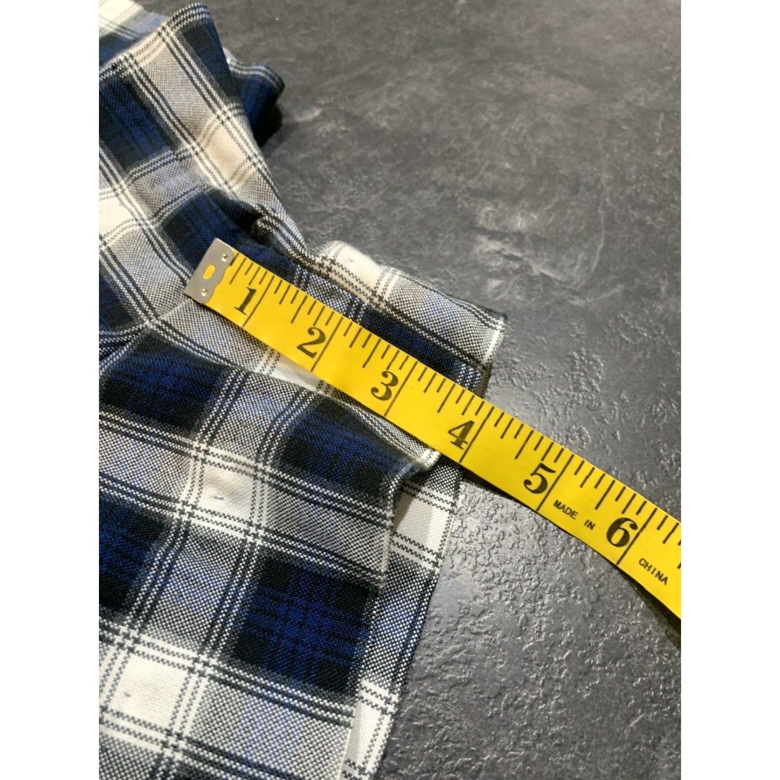 Parker Parker Uniform Skort Teens Size 18.5 Blue Black Gray White Plaid Pleated Size 40" / US 18 - 6 Thumbnail