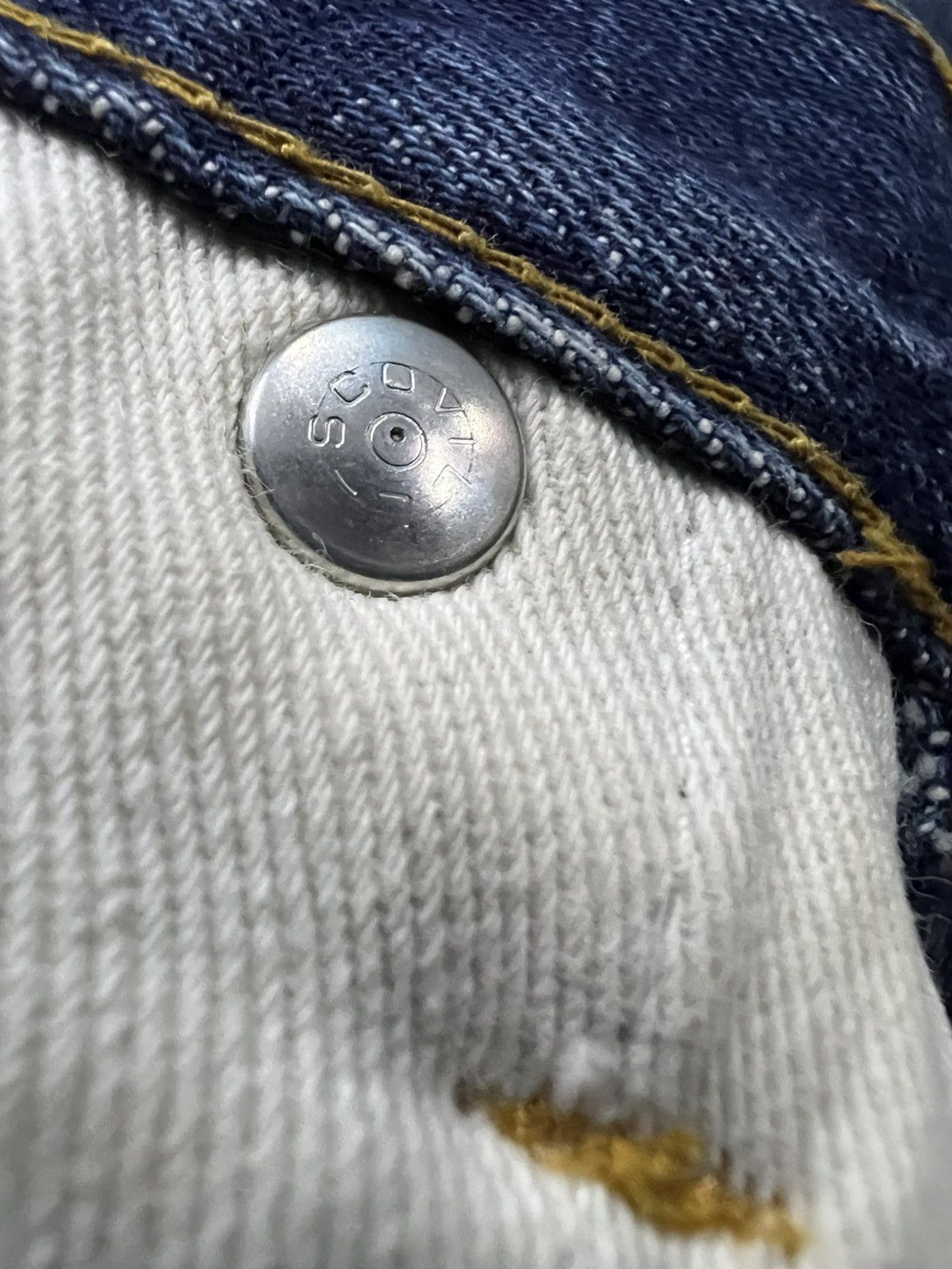 Vintage 80’s Takeo Kikuchi Japanese Brand Clawmark Nice Faded Jean Size US 29 - 18 Thumbnail