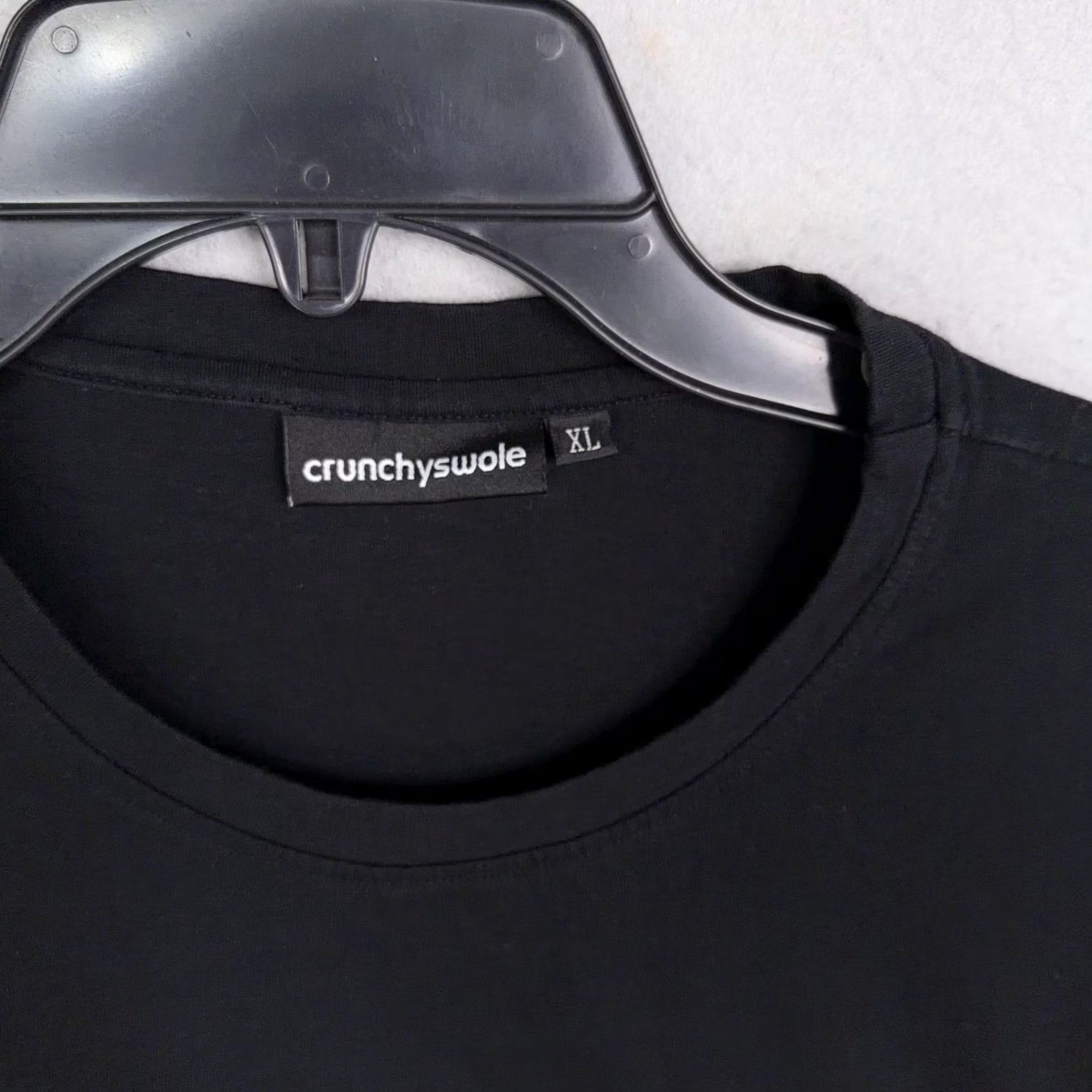 Vintage Crunchyswole Shirt Mens XL Black Kyojuro Rengoku Demon Slayer Anime Gym Tee Size US XL / EU 56 / 4 - 3 Thumbnail