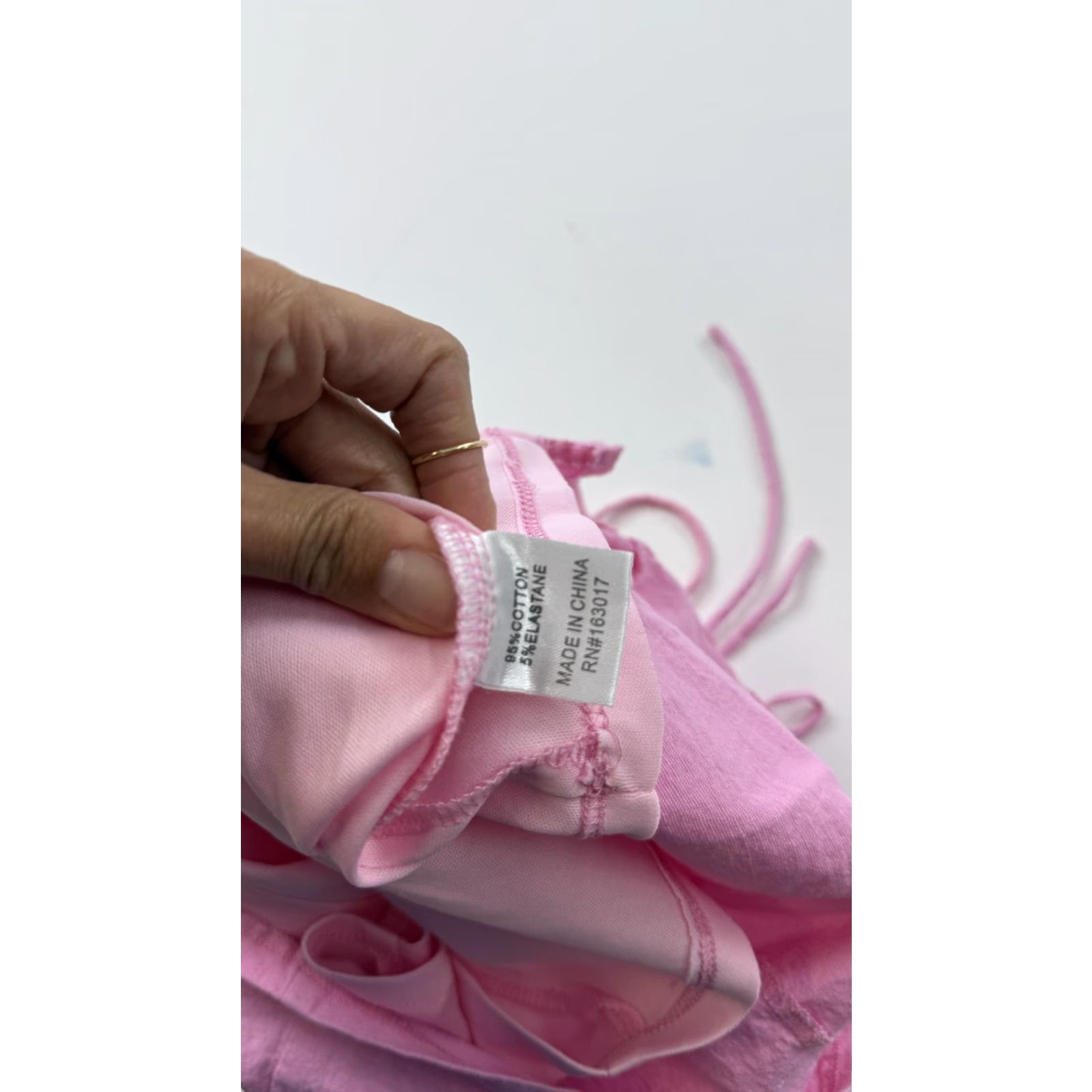 PRINCESS POLLY Princess Polly Dress Womens 8 Pink Ruched Mini Spaghetti Strap Lined Bodycon Dress Size M / US 6-8 / IT 42-44 - 3 Thumbnail