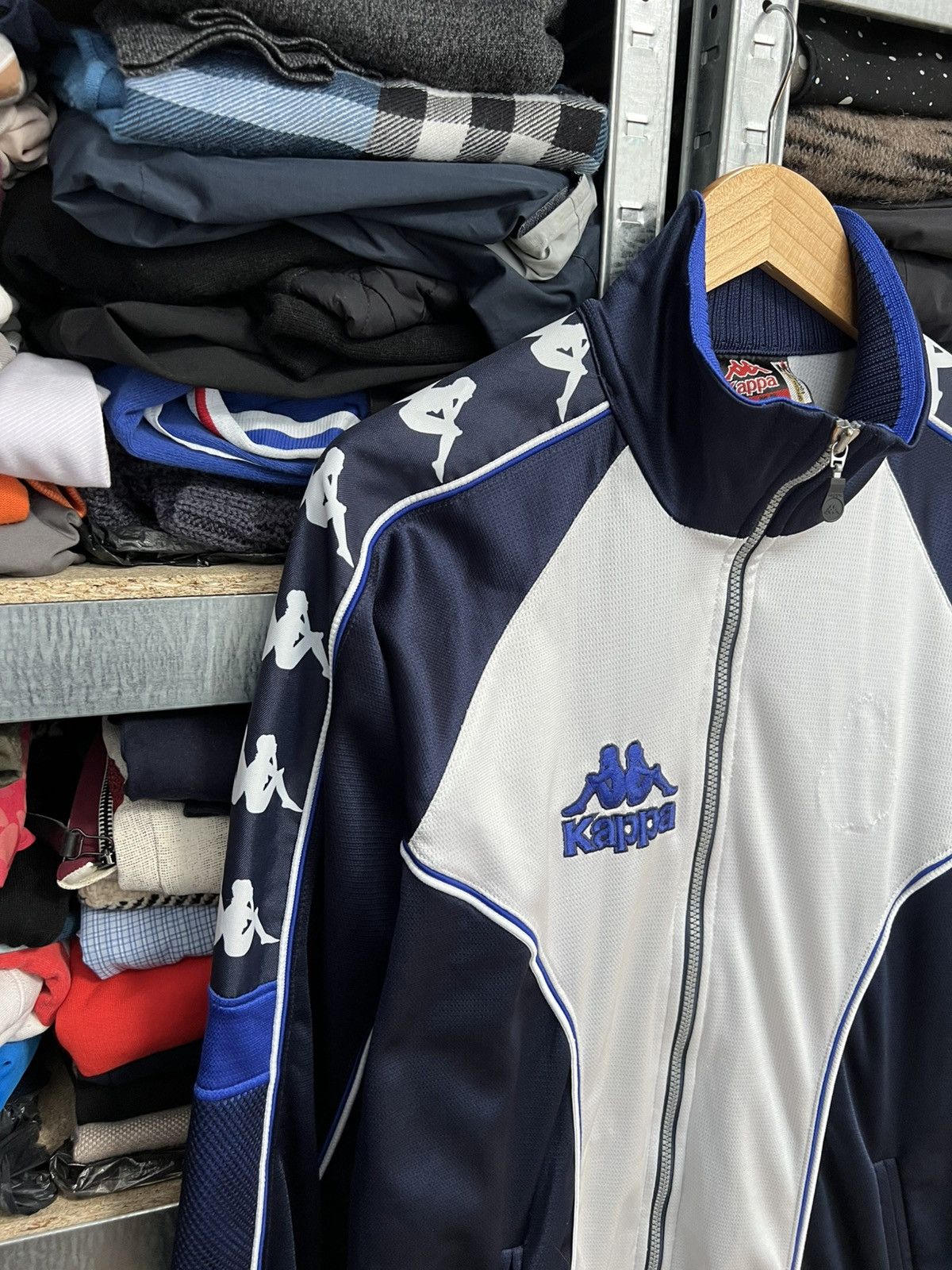 Kappa Vintage Kappa Porto 90s Track Jacket Full Zip Sz M Soccer Size US M / EU 48-50 / 2 - 3 Thumbnail