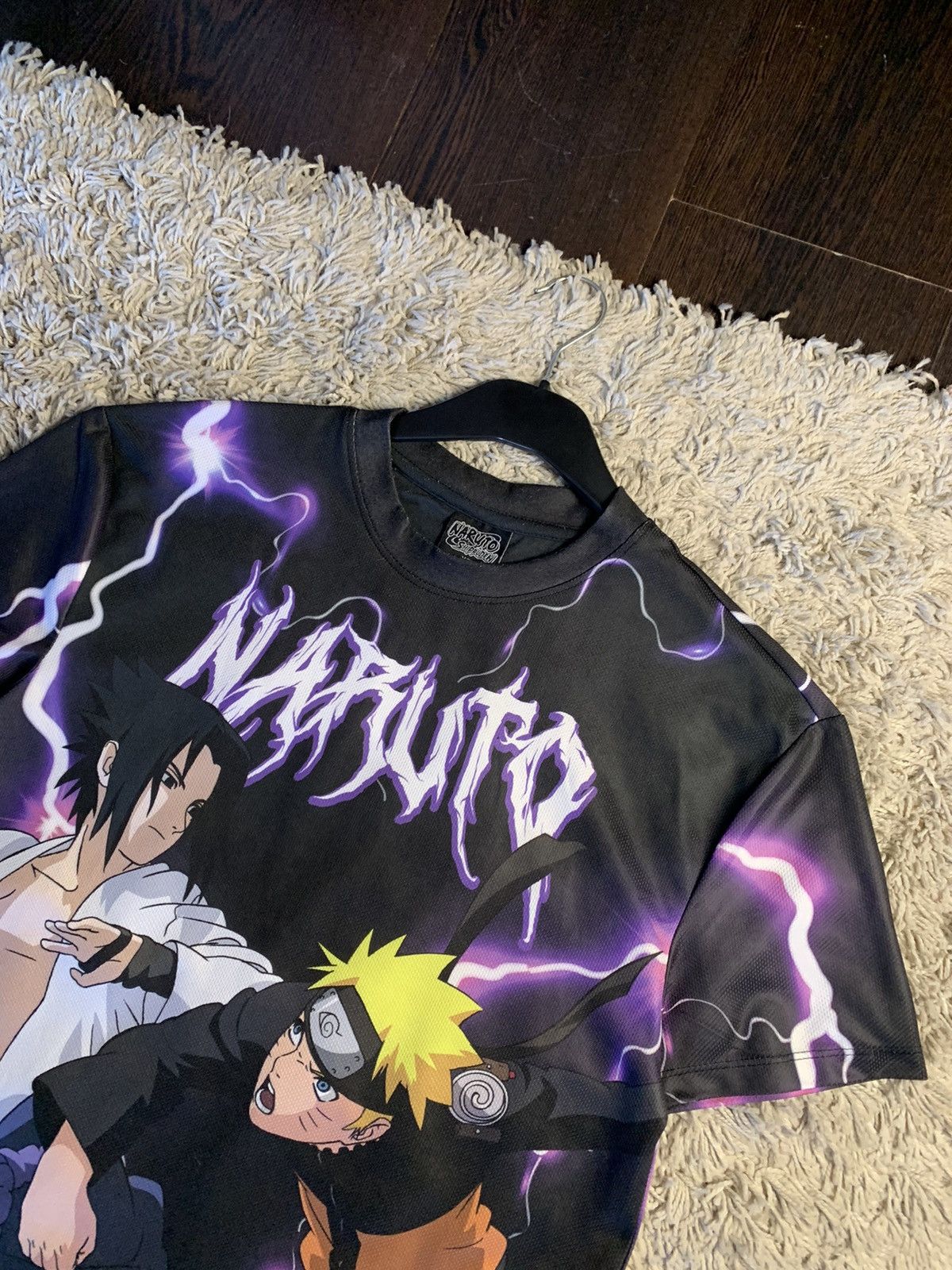 Anime × Japanese Brand × Vintage Overprint Naruto Shippuden Anime movie Japan style y2k hype Size US S / EU 44-46 / 1 - 2 Thumbnail