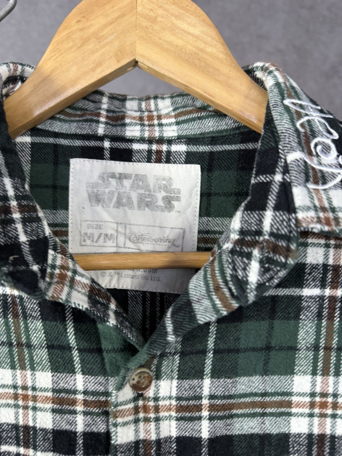 Flannel × Star Wars Star Wars movie flannel shirt Size US M / EU 48-50 / 2 - 5 Thumbnail