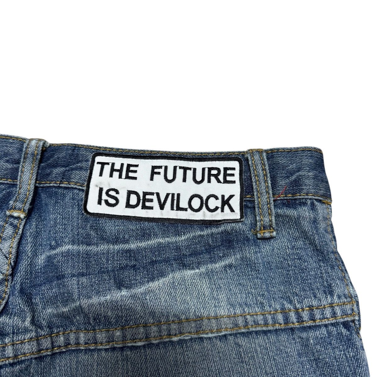 Devilock Vintage Devilock Distressed Denim Jeans Size US 30 / EU 46 - 13 Thumbnail
