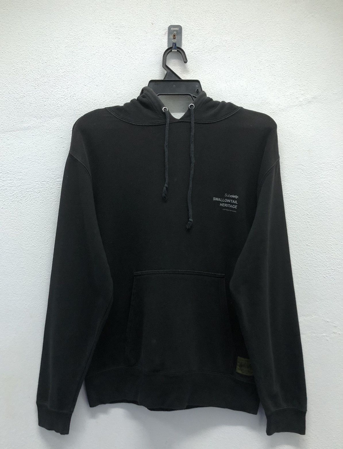 Japanese Brand × Vintage Subciety "Swallowtail Heritage" Hoodie – Black, Size M Size US M / EU 48-50 / 2 - 2 Thumbnail