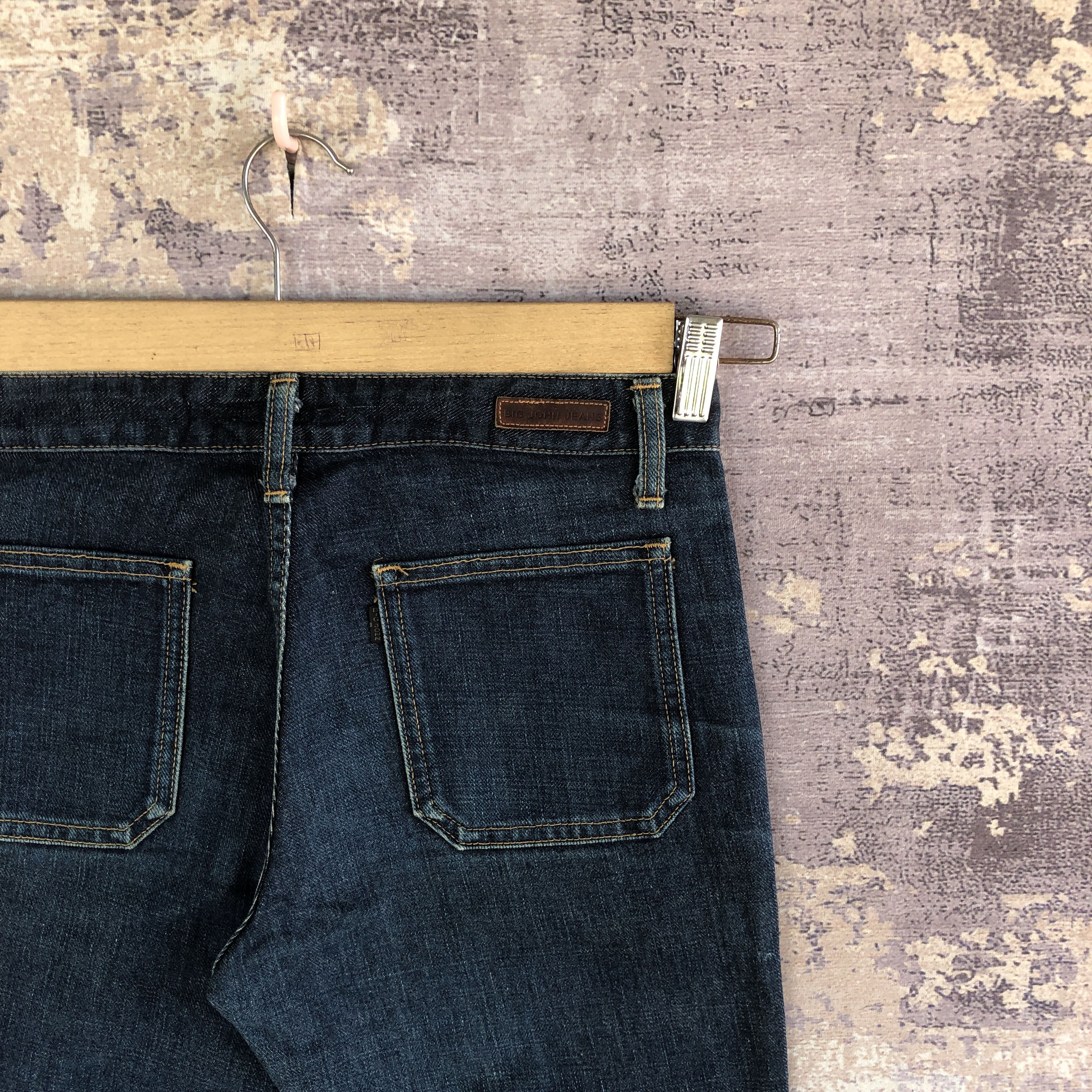 Big John Vintage 90s Big John Jeans Flare Boot Cut Denim Bush Pants Size US 30 / EU 46 - 5 Thumbnail