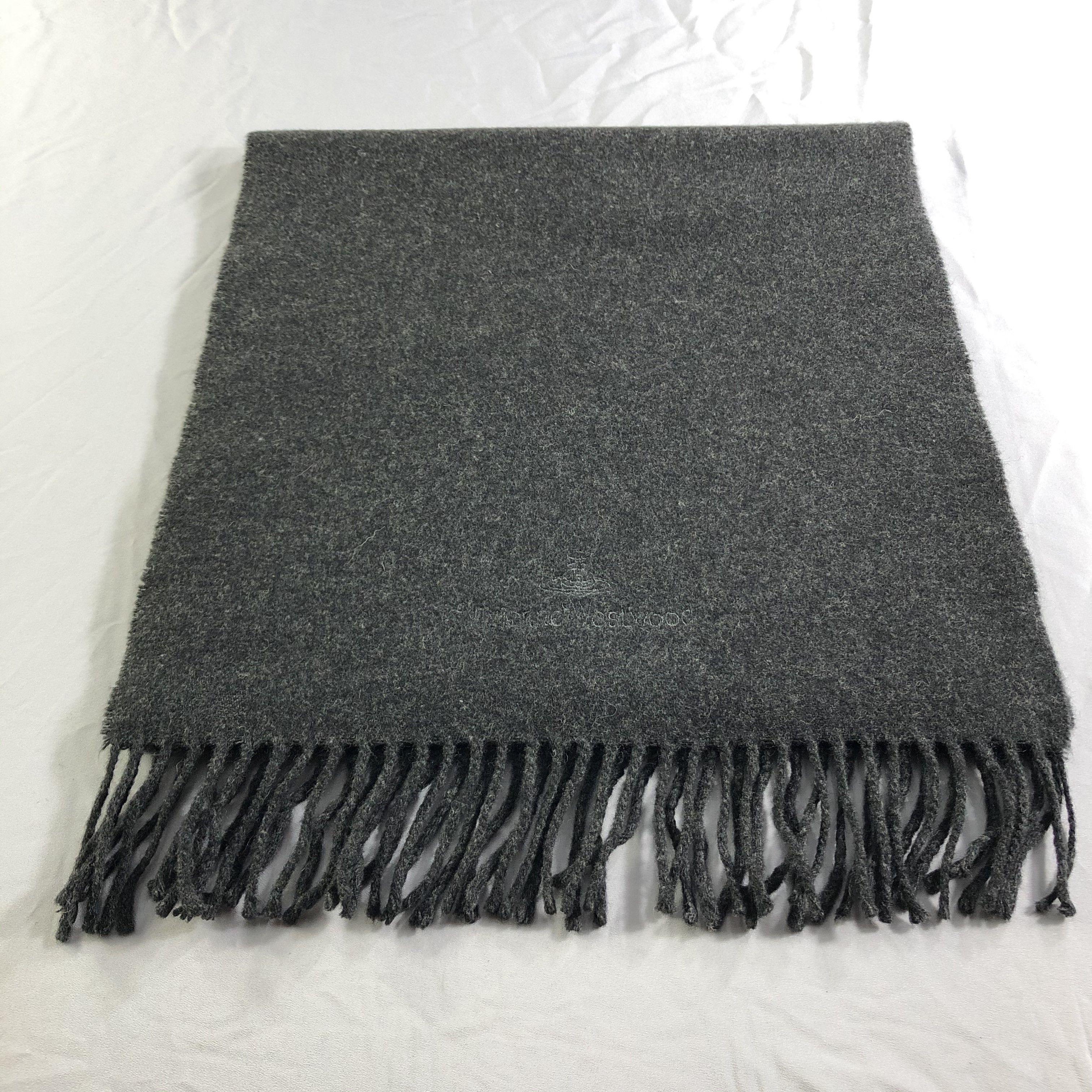 Vivienne Westwood Vivienne Westwood Wool Scarf Muffler Neckwear V2556 Size ONE SIZE - 3 Thumbnail