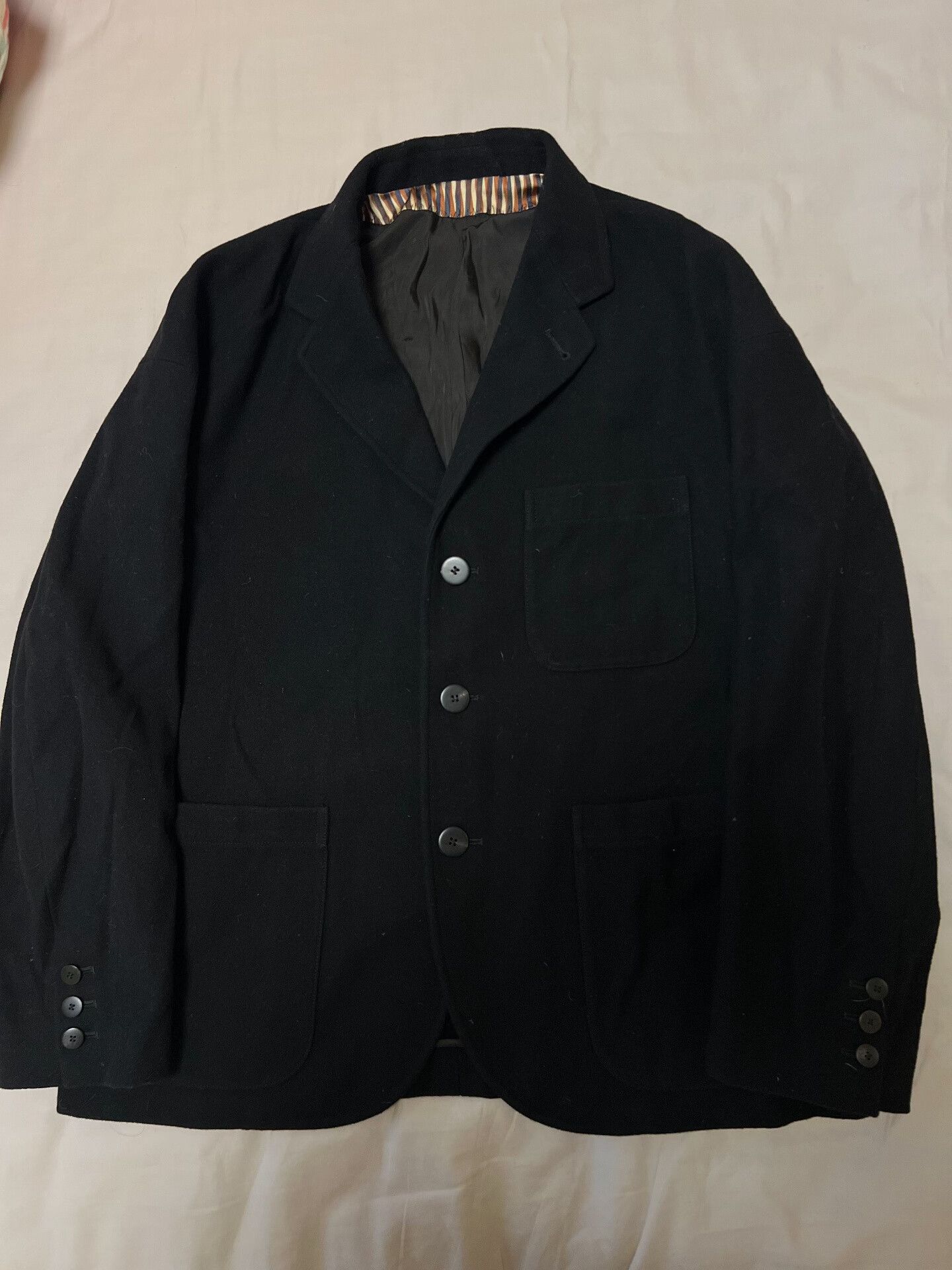 Visvim Visvim 21AW Falkland Black Wool Blazer Size M / US 6-8 / IT 42-44 - 1 Thumbnail