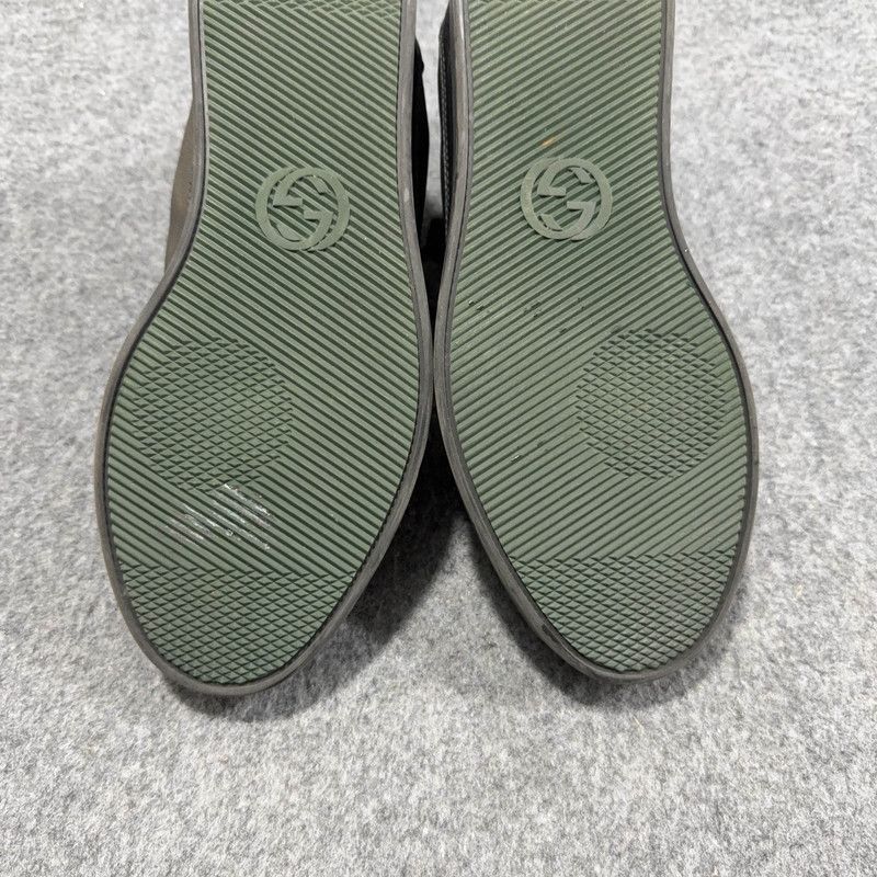 Gucci Gucci Stylish High-Top Sneakers in Green and Black -2508 Size US 8.5 / EU 41-42 - 3 Thumbnail