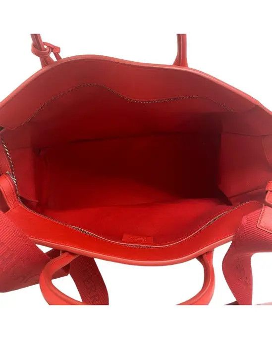 Salvatore Ferragamo o1s1rm0526 Size : OS / Leather Tote Bag in Red Size ONE SIZE - 9 Thumbnail