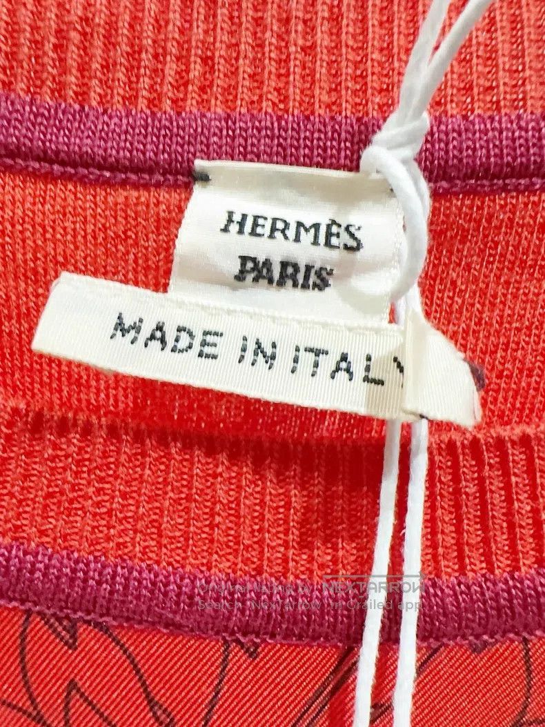 Hermes Hermes Silk Top Size XS / US 0-2 / IT 36-38 - 3 Thumbnail