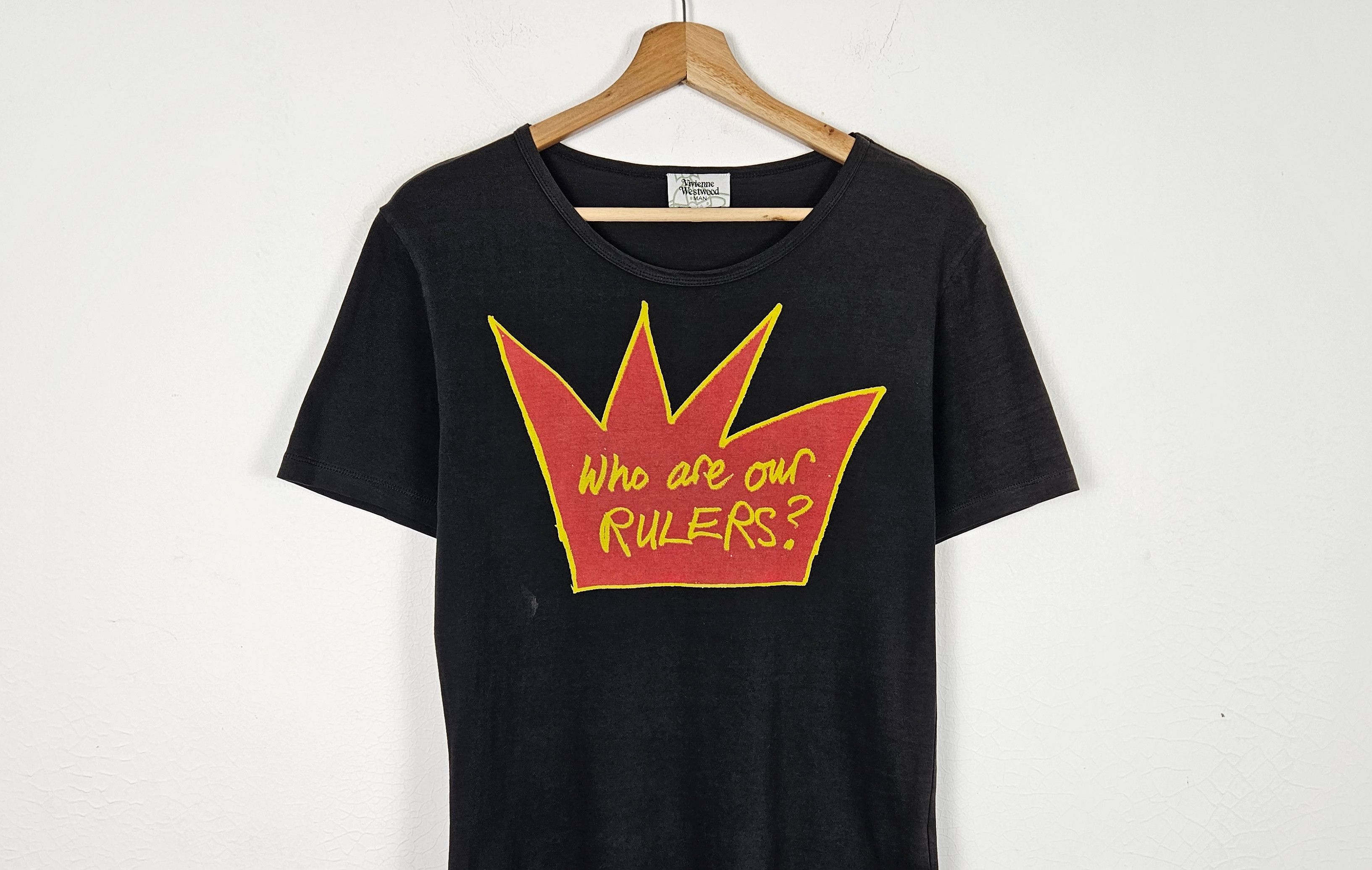 Vivienne Westwood Vivienne Westwood Who Are Our Rulers shirt Size US M / EU 48-50 / 2 - 2 Thumbnail