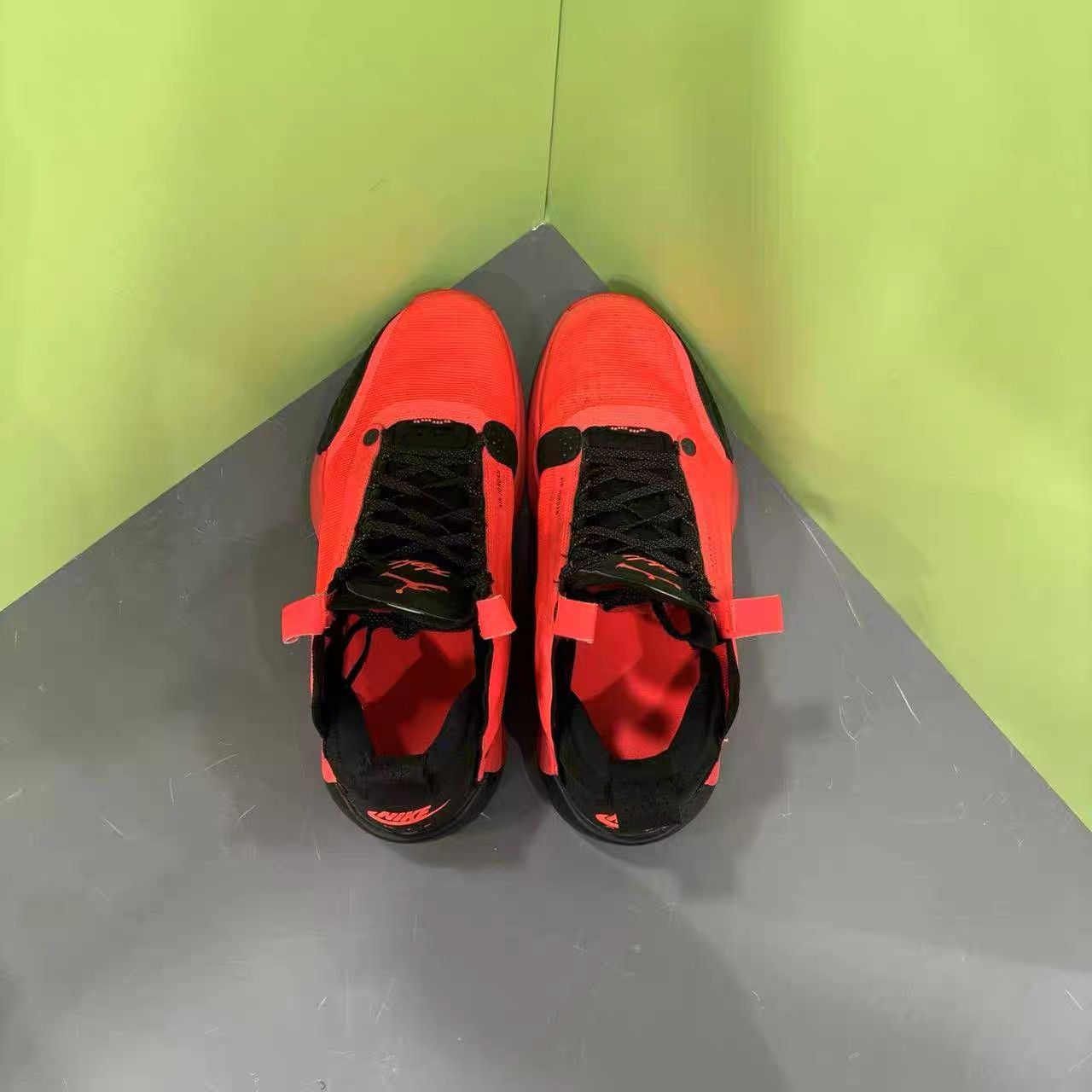 Jordan Brand Air Jordan 34 Mid Top Basketball Shoes K15 Size US 12 / EU 45 - 5 Thumbnail