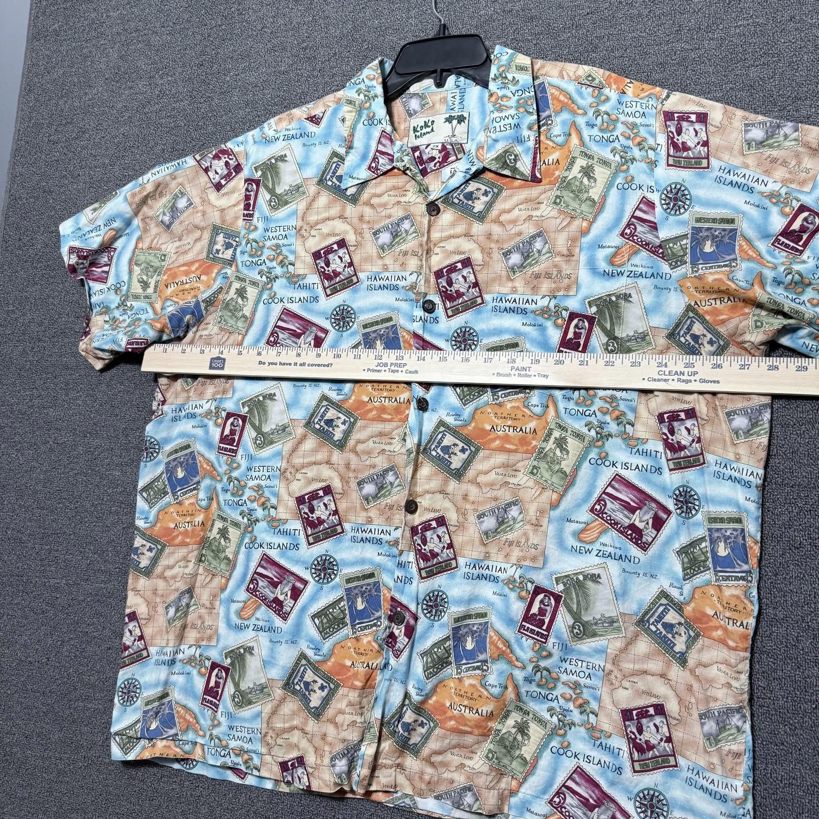 Other Rare VTG Koko Island Mens Hawaiian SS Shirt 2XL Australia NZ Size US XXL / EU 58 / 5 - 4 Thumbnail