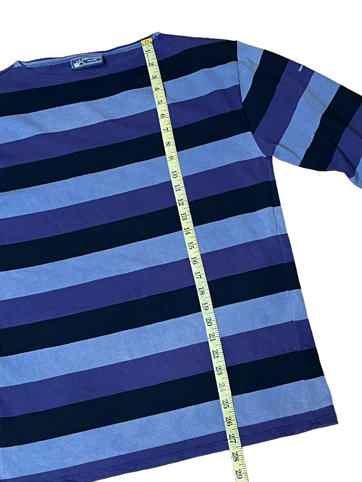 Saint James AUTHENTIC VINTAGE SAINT JAMES STRIPED LONG SLEEVE SHIRT Size US M / EU 48-50 / 2 - 7 Thumbnail