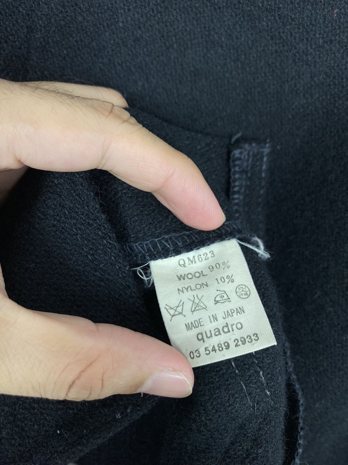 Japanese Brand Rare‼️ Medio Quadro Wool Jacket Made in Japan Size US S / EU 44-46 / 1 - 5 Thumbnail