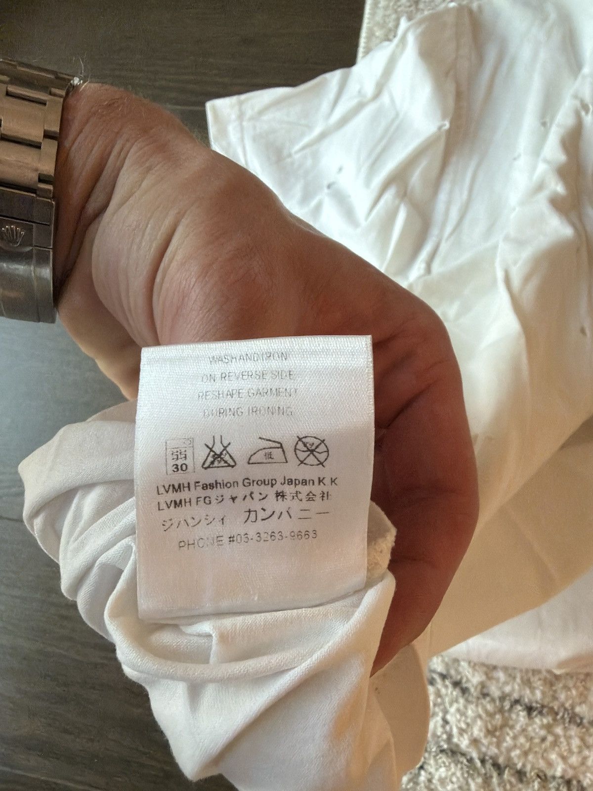 Givenchy Givenchy Hole Logo Tee Size US XXS / EU 40 - 4 Thumbnail