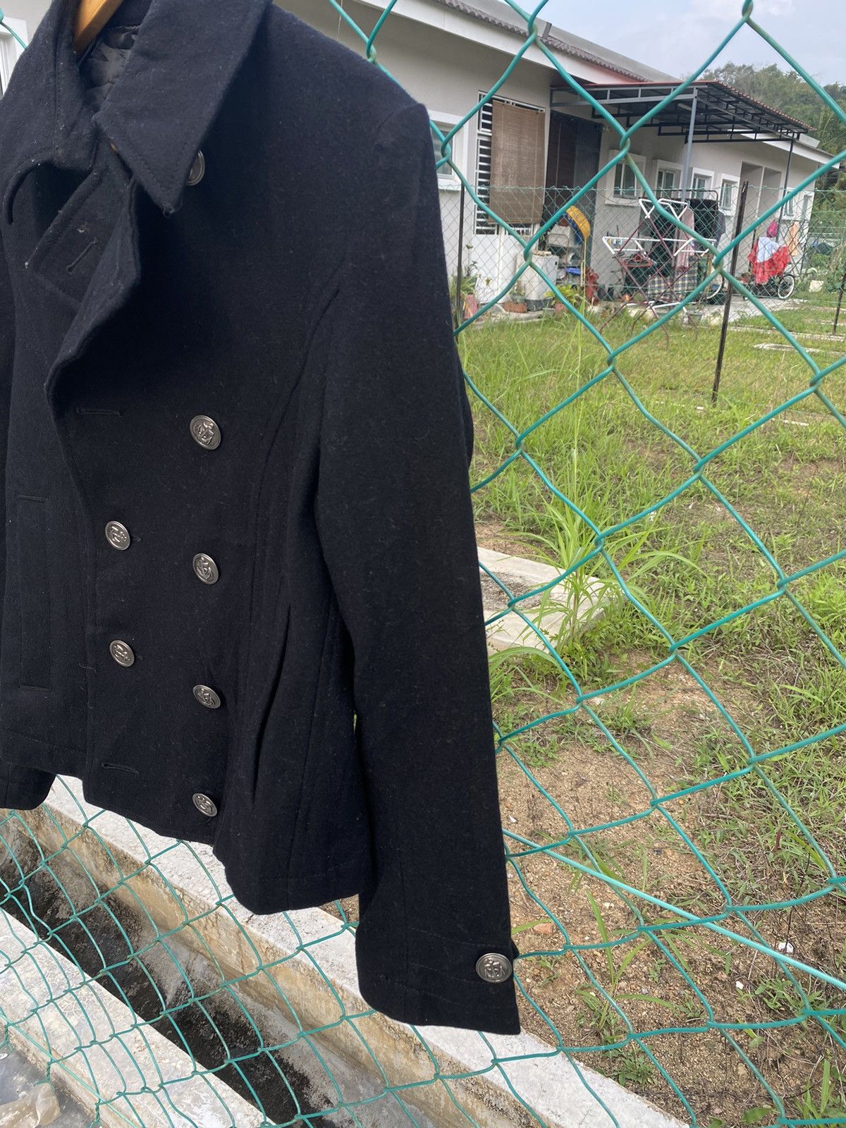 PPFM PPFM Double Breasted Wool Coat Jacket Size US S / EU 44-46 / 1 - 5 Thumbnail