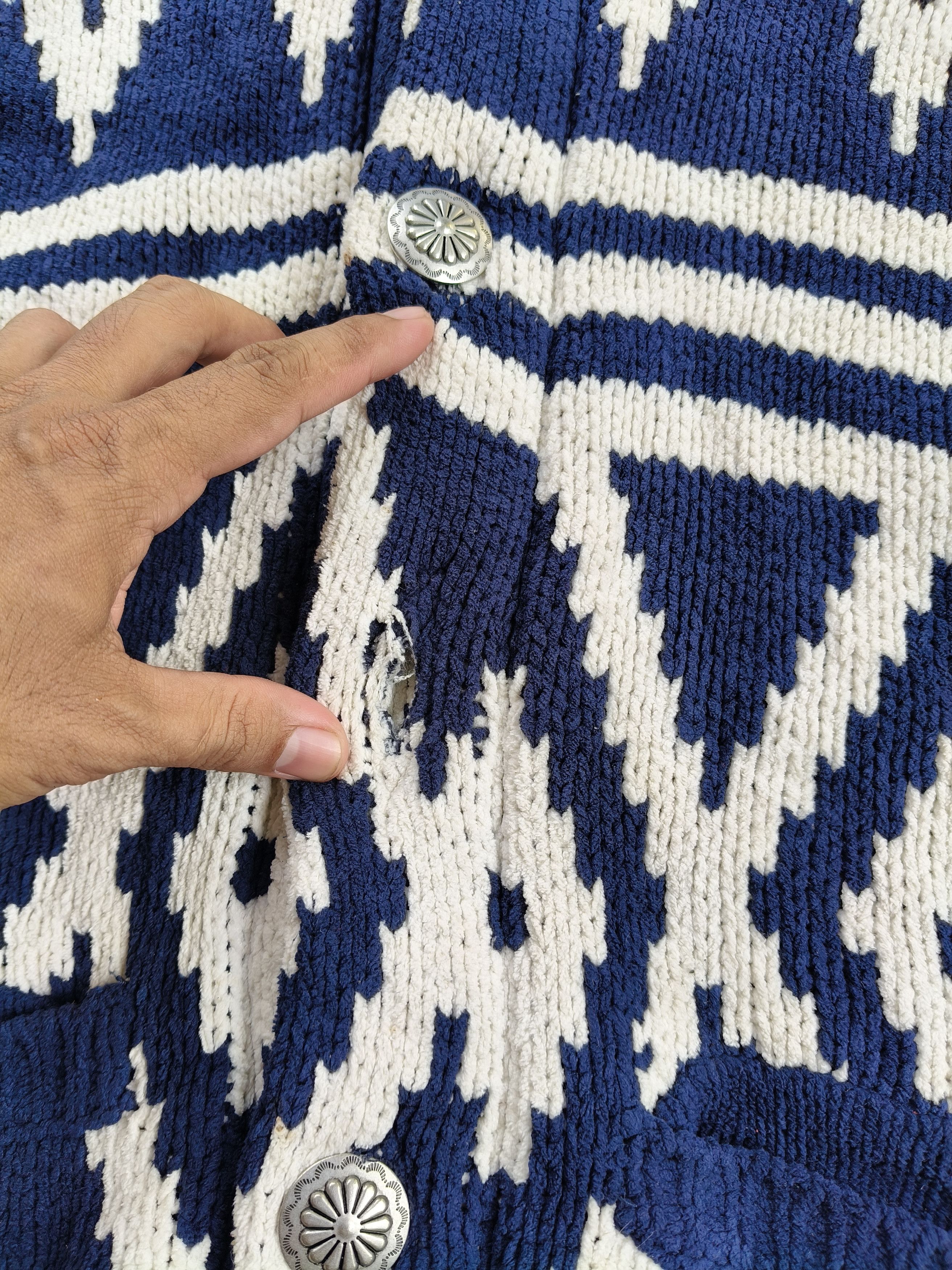 Japanese Brand Knitwear Cardigan Anti Ballastic Size M / US 6-8 / IT 42-44 - 13 Thumbnail