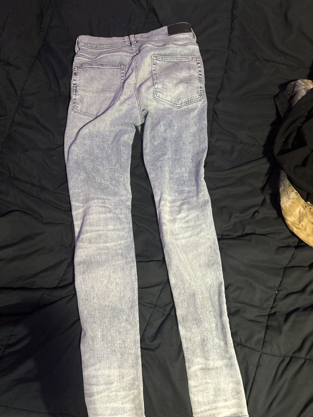 Amiri AMIRI Pajama Art Patch Skinny Jeans Size US 34 / EU 50 - 3 Thumbnail