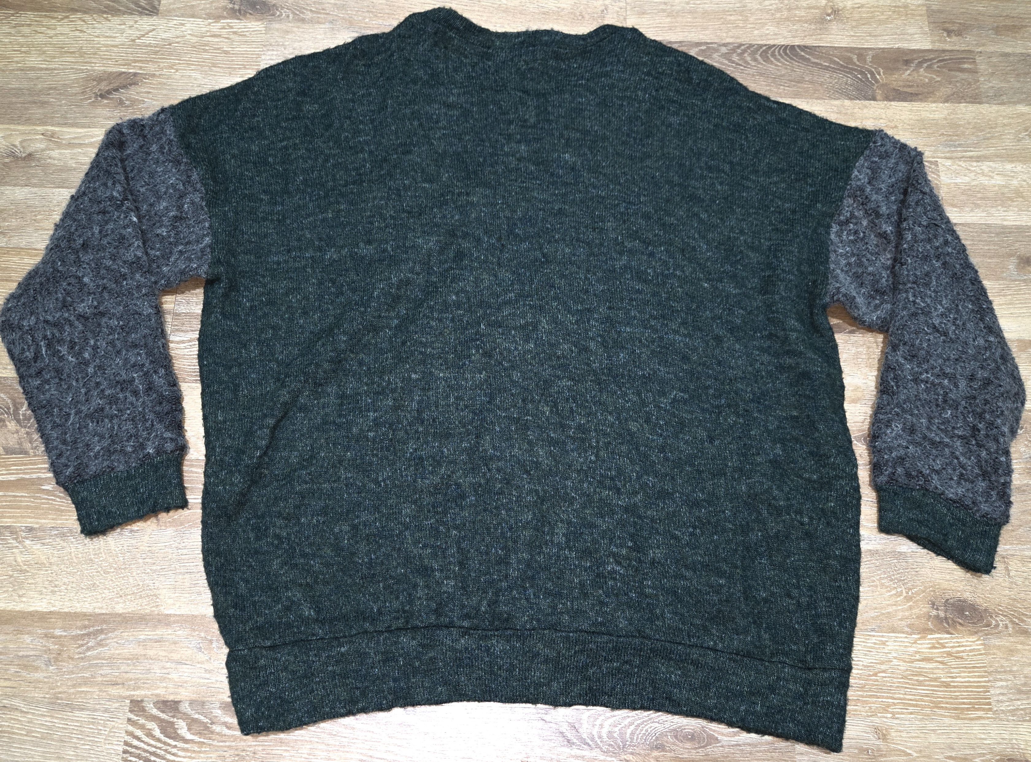 Issey Miyake Ne-net Issey Miyake Tree Patch Knitwear Wool Mohair Sweater Size M / US 6-8 / IT 42-44 - 2 Thumbnail