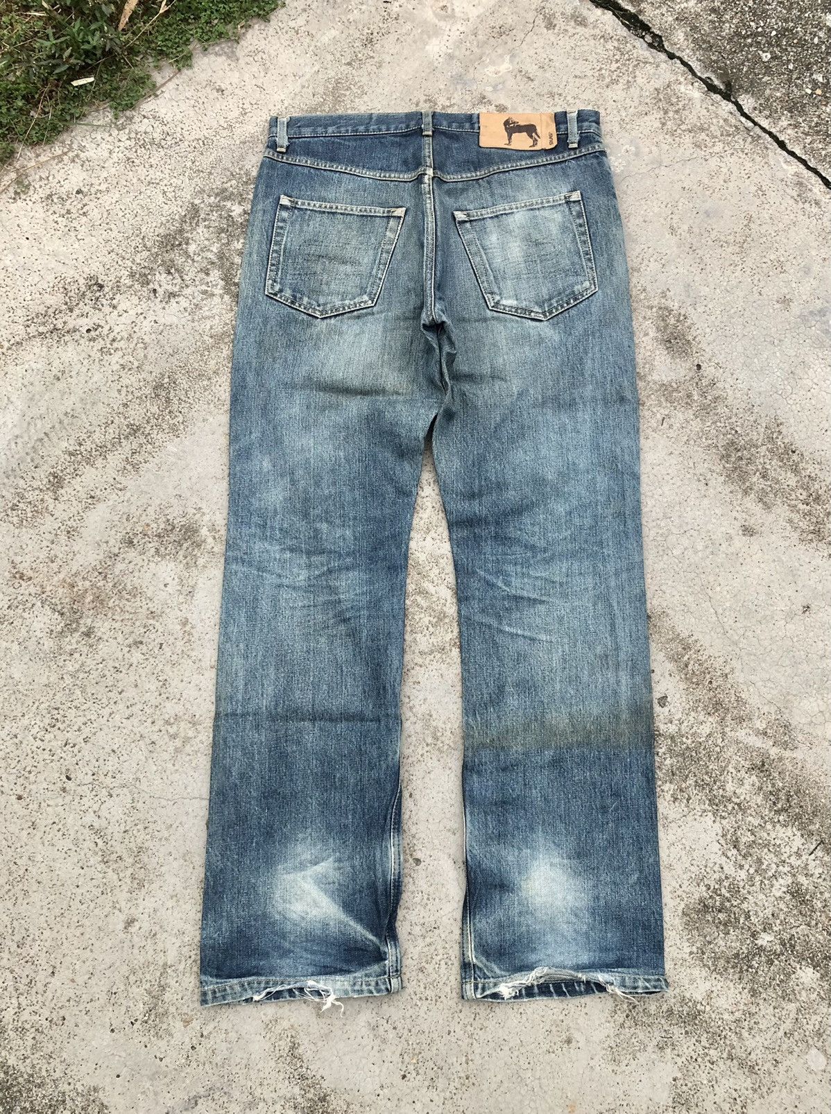 Japanese Brand × Silas VINTAGE SILAS DISTRESSED DENIM Size US 34 / EU 50 - 11 Thumbnail