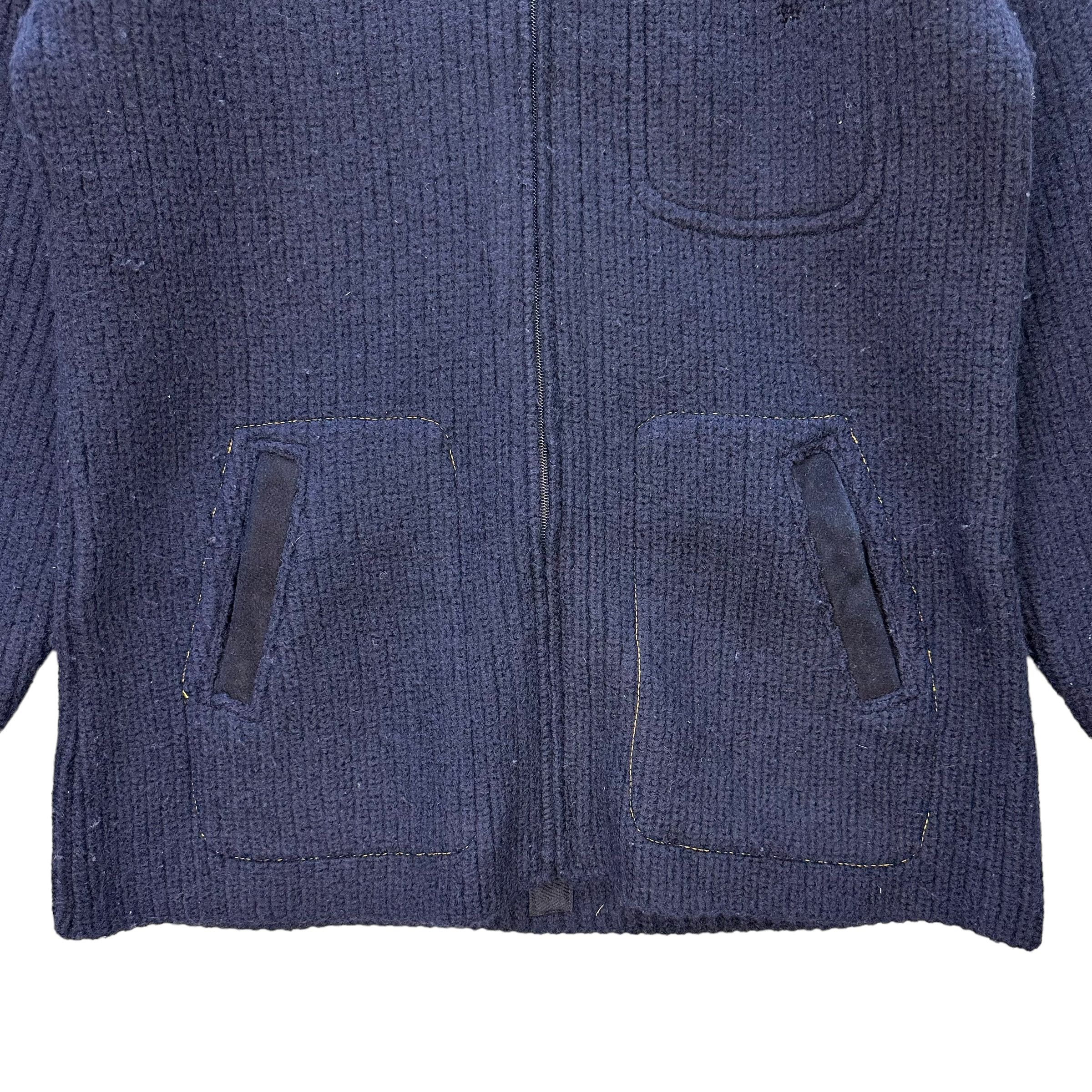 Blue Blue Japan BLUE BLUE Turtle Neck Wool Jacket #9138-61 Size US M / EU 48-50 / 2 - 3 Thumbnail