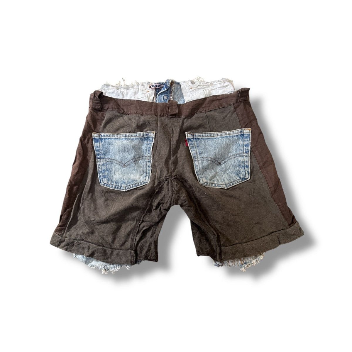 If Six Was Nine × Levi's Jungle Cat x Levis custom hobo style short Size 31" - 5 Thumbnail