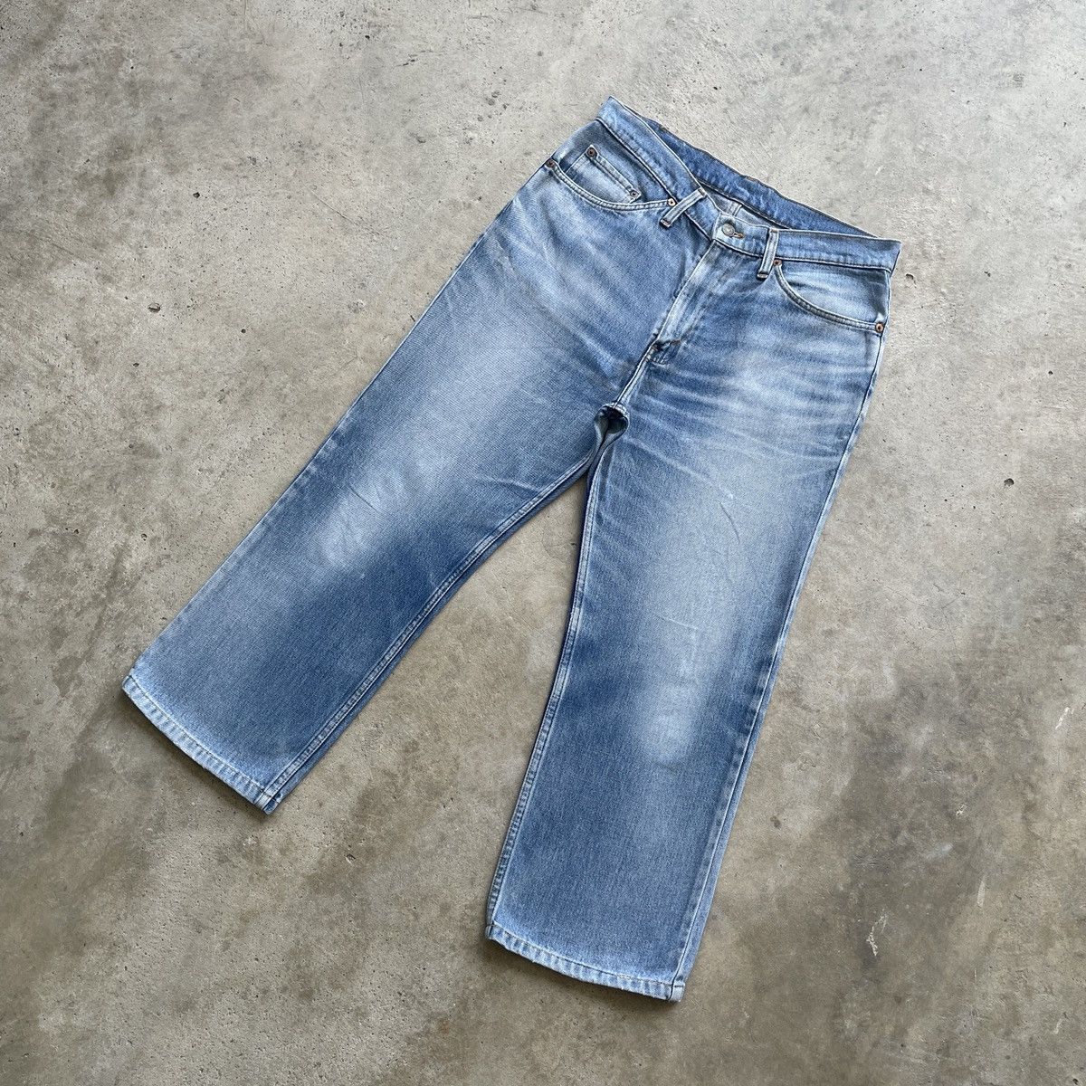 Levi's Vintage Clothing Vintage Levi’s 505 Faded Jeans Wash Denim Pants W32 Size US 32 / EU 48 - 2 Thumbnail