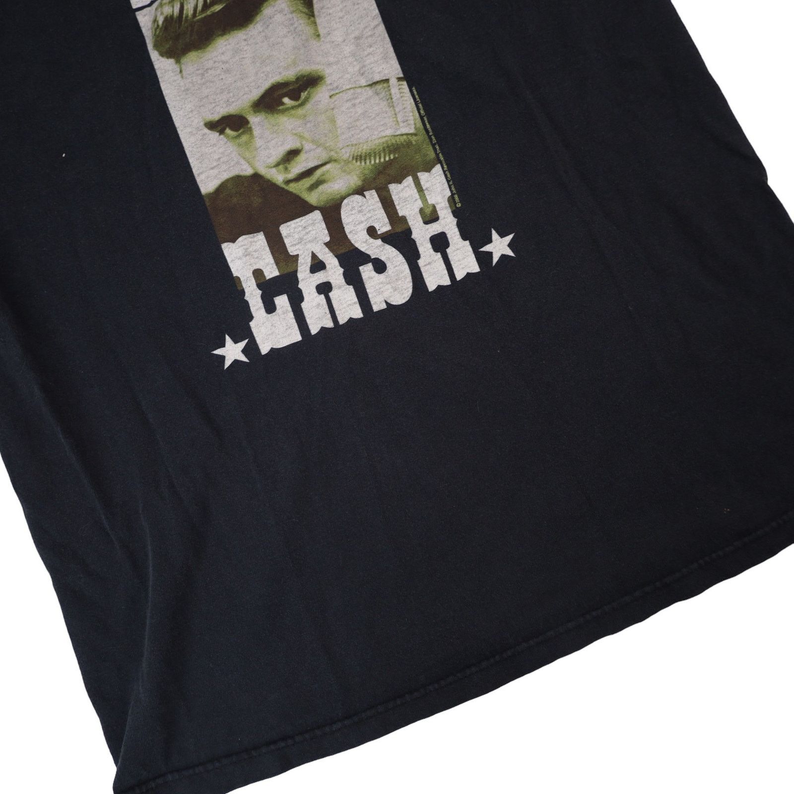 Band Tees × Zion Rootswear Vintage Johnny Cash Graphic Muscle T Shirt Size US M / EU 48-50 / 2 - 3 Thumbnail
