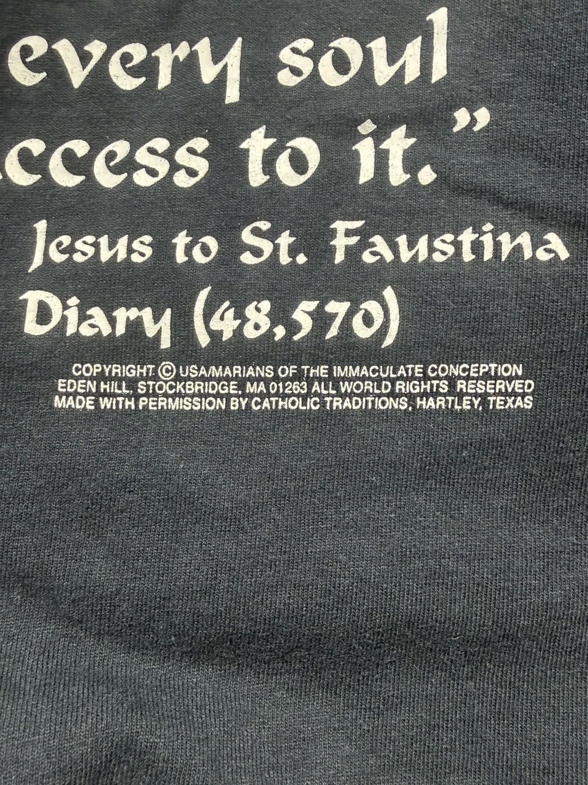 Vintage 2003 Jesus tee Size US XL / EU 56 / 4 - 12 Thumbnail