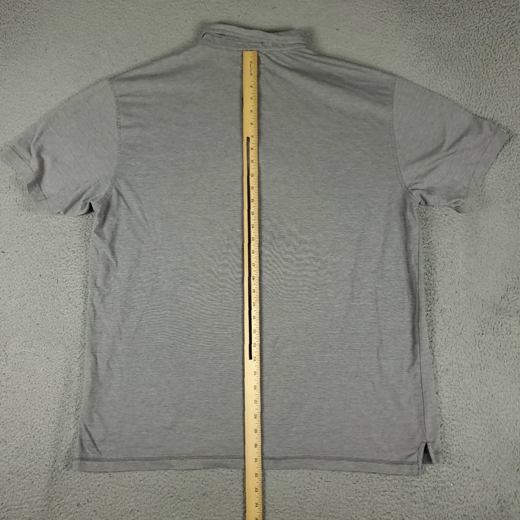 Vintage Linksoul Polo Shirt Mens 2XL Gray Short Sleeve Casual Golf Size US XXL / EU 58 / 5 - 3 Thumbnail