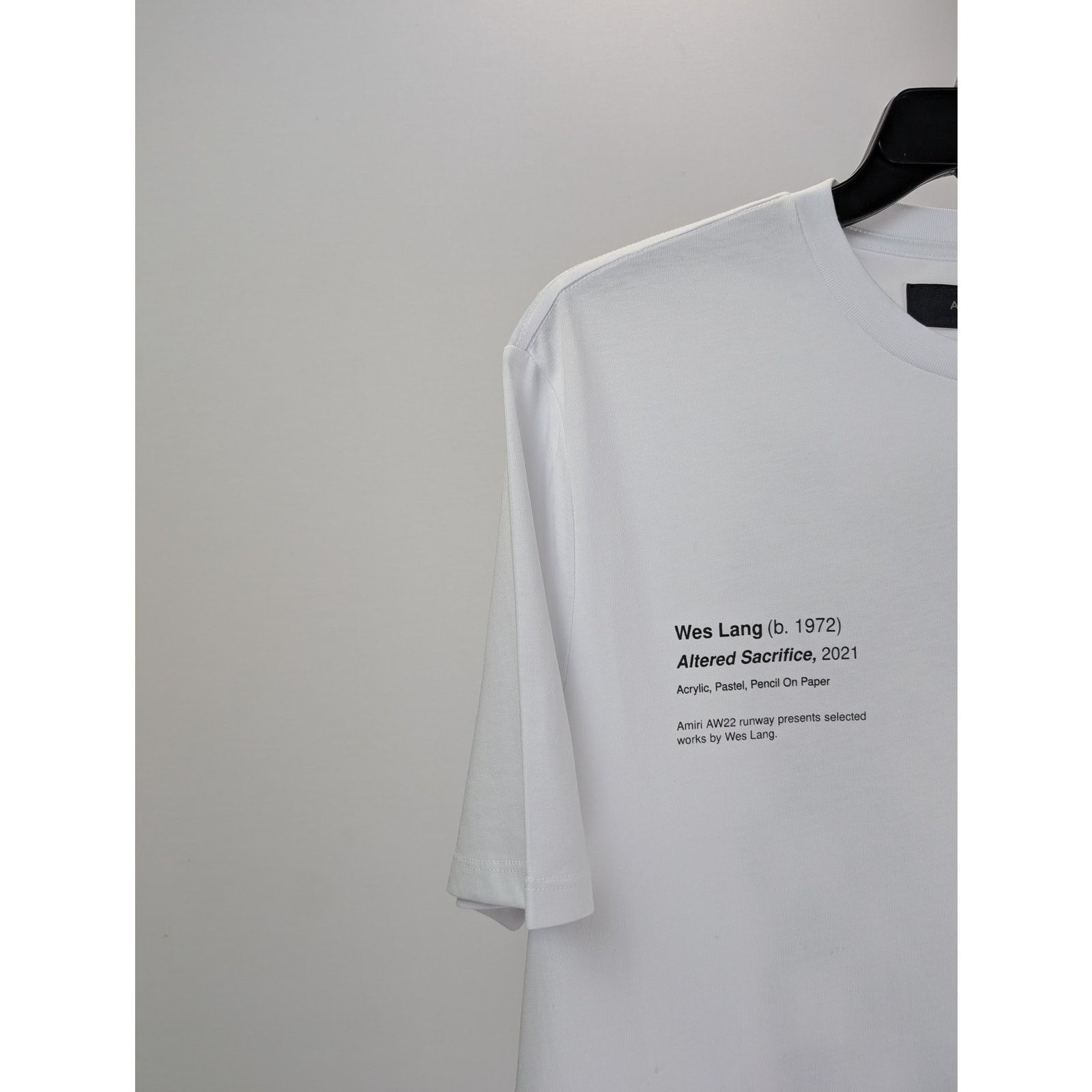 Amiri o1rshd1 Wes Lang Wes Lang Checker Skull Tee T-shirt in White Size US S / EU 44-46 / 1 - 7 Thumbnail