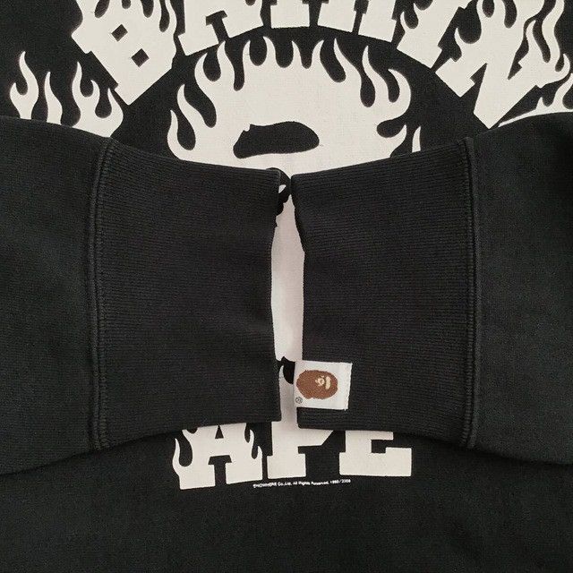 Bape BAPE Fire College Logo Pullover Hoodie a bathing ape NIGO Size US XL / EU 56 / 4 - 8 Thumbnail