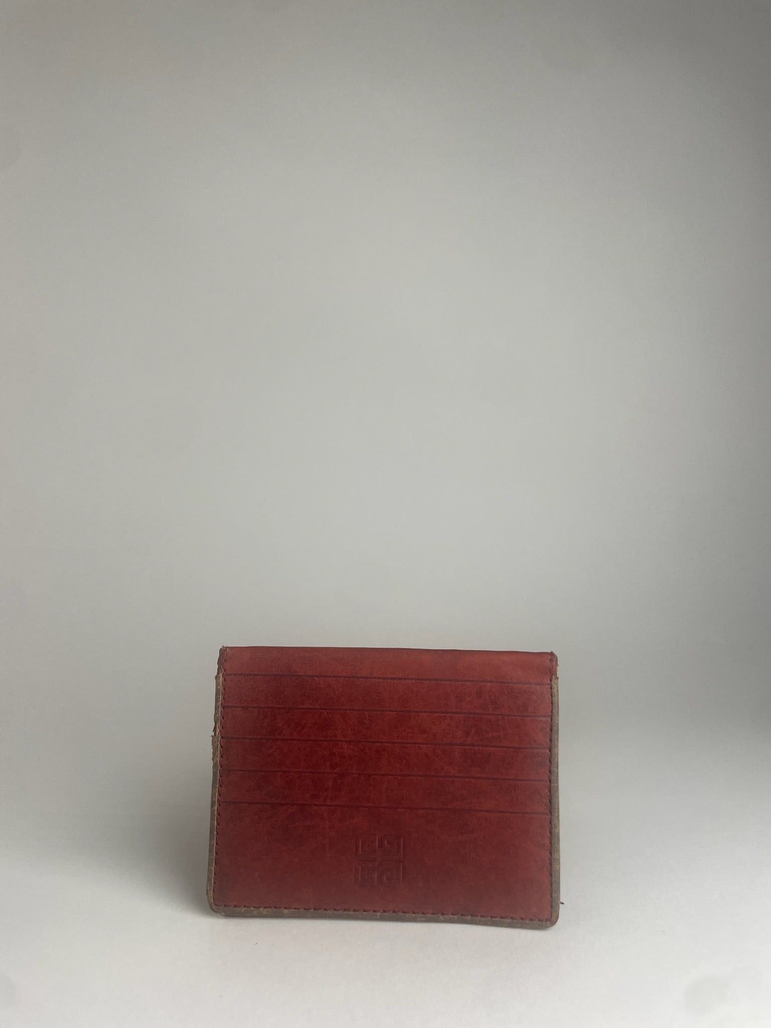 Givenchy Vintage Leather Card Holder Brown Size ONE SIZE - 1 Thumbnail