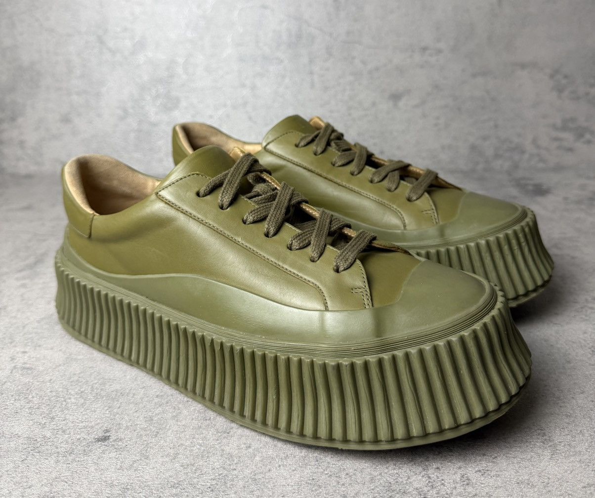 Jil Sander JIL SANDER - PLATFORM SNEAKERS Size US 8 / IT 38 - 1 Thumbnail