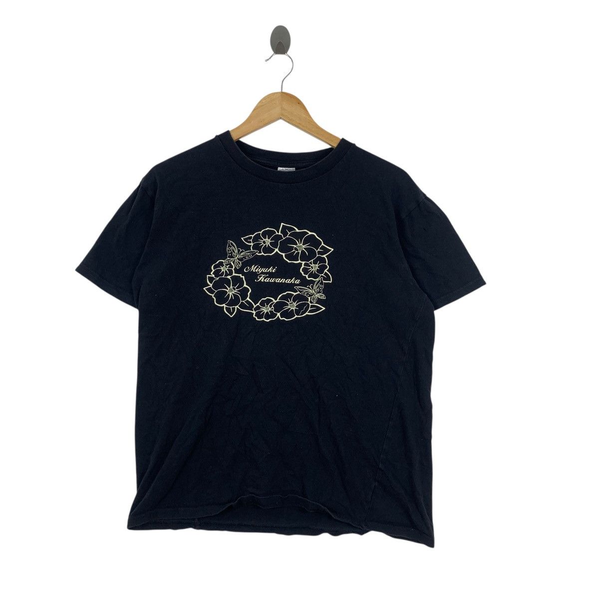 Vintage Vintage MIYUKI KAWANAKA ENKA Japan Singer Promo Tee Shirt Size M / US 6-8 / IT 42-44 - 3 Thumbnail