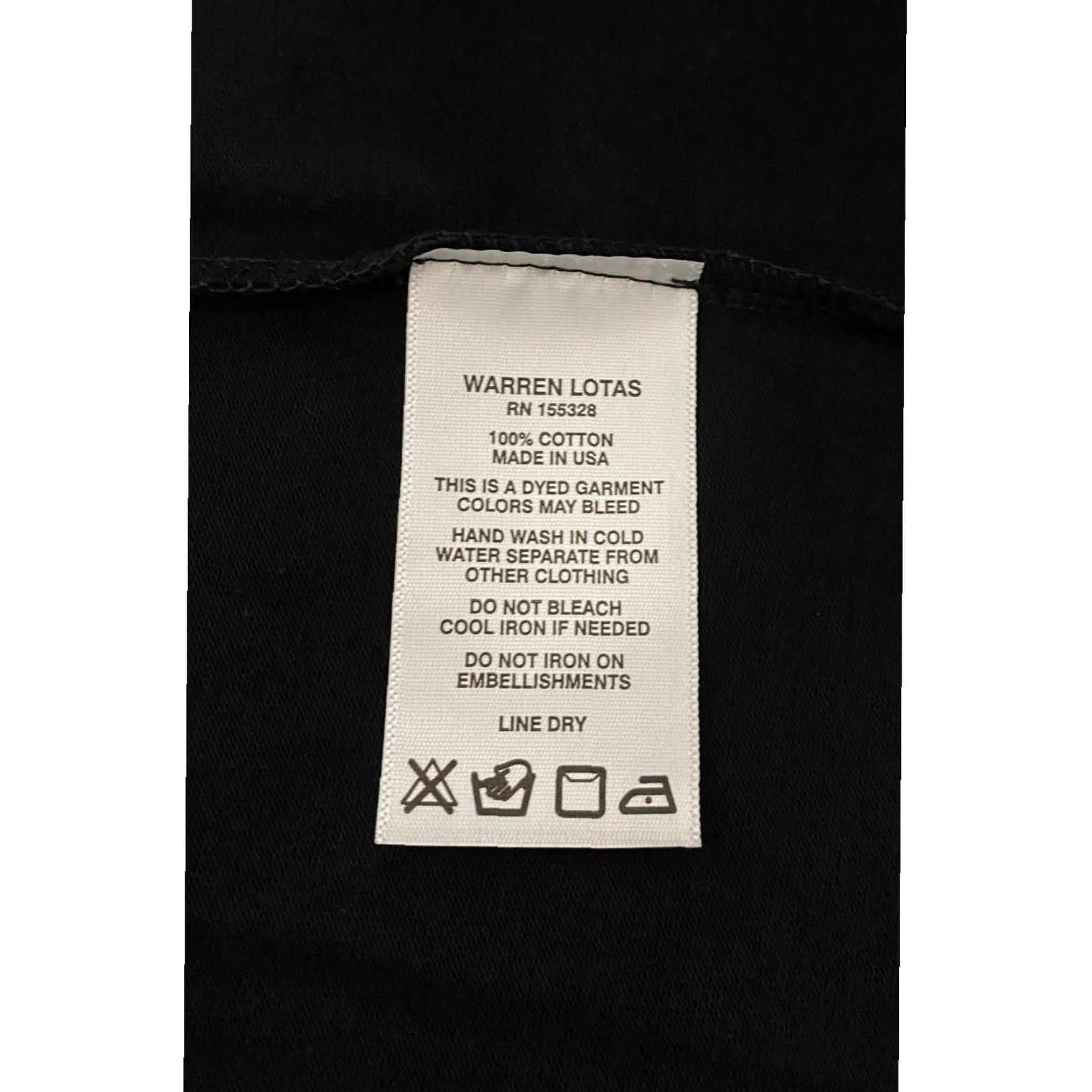 Warren Lotas Warren Lotas Skull Graphic T Shirt Brooklyn USA Made in USA Mens Medium Black Cotton Crew Neck Graphic Print Logo Short Sleeve Size US M / EU 48-50 / 2 - 4 Thumbnail