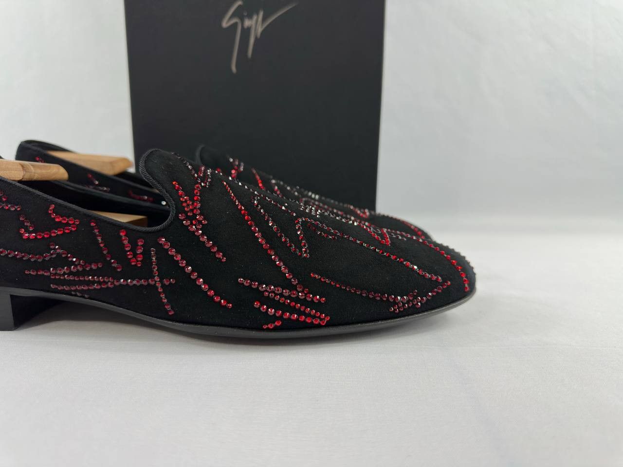 Giuseppe Zanotti Giuseppe Zanotti G-Glam Crystal Logo Loafer Size US 10 / EU 43 - 3 Thumbnail