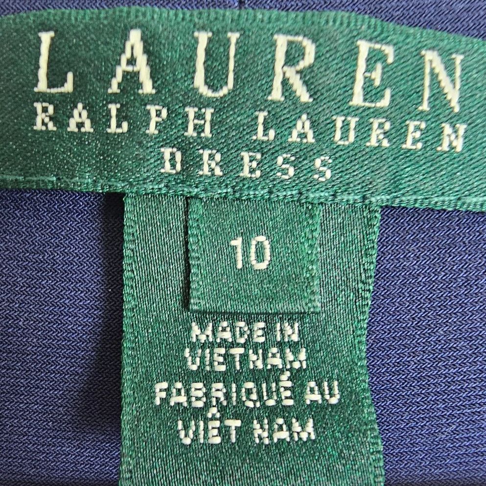 Lauren Ralph Lauren Lauren Ralph Lauren Women Floral Sheath Dress 10 Career Corp Size L / US 10 / IT 46 - 7 Thumbnail