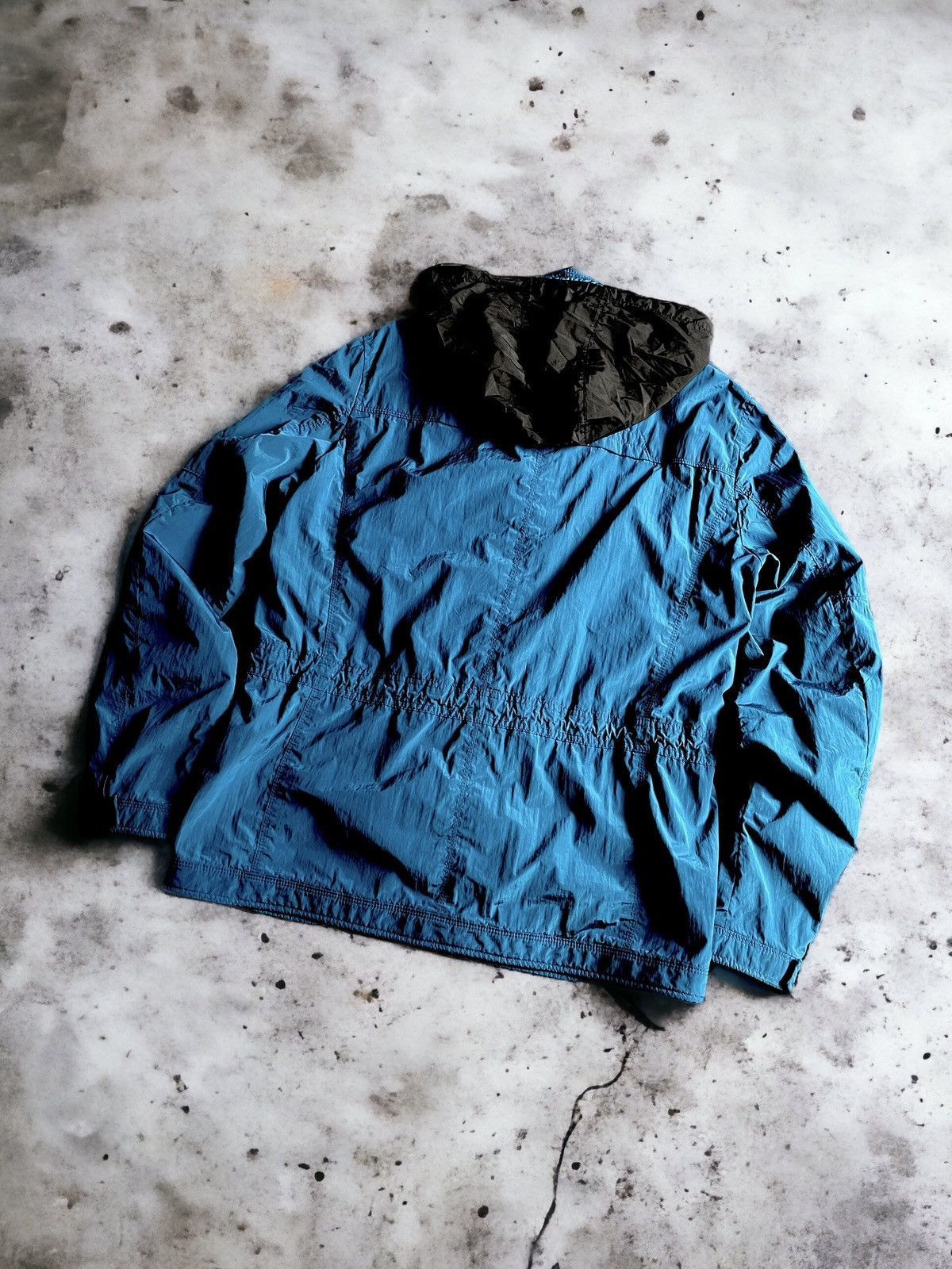 Hugo Boss Hugo Boss Nylon Metal Shimmer Military Hooded Jacket M65 Size US L / EU 52-54 / 3 - 3 Thumbnail