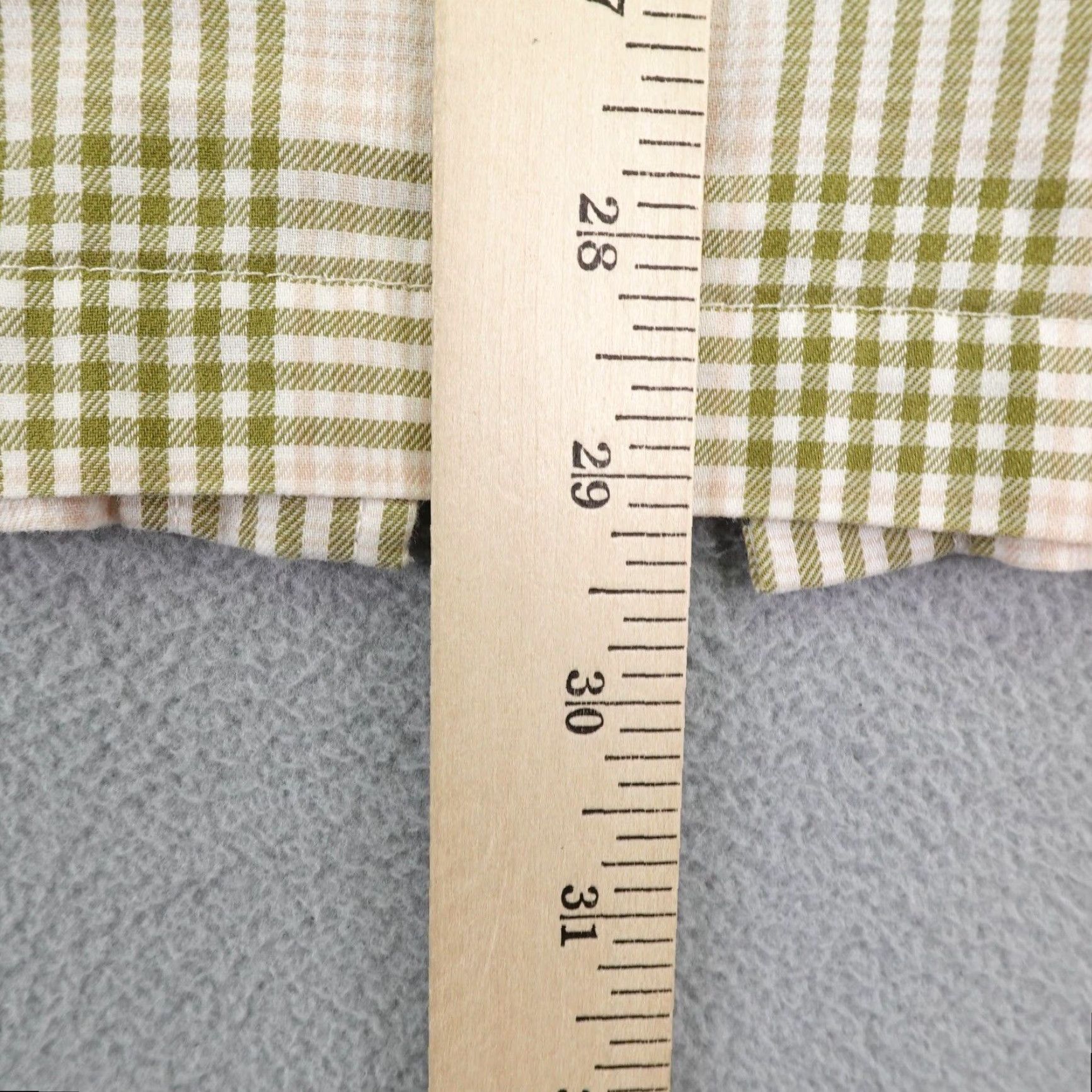 Levi's VINTAGE Levi's Shirt Mens Large Plaid Button-Up 90s Casual Outdoor Beige Cotton Shirt Mens Large 90s Levi's Size US L / EU 52-54 / 3 - 7 Thumbnail