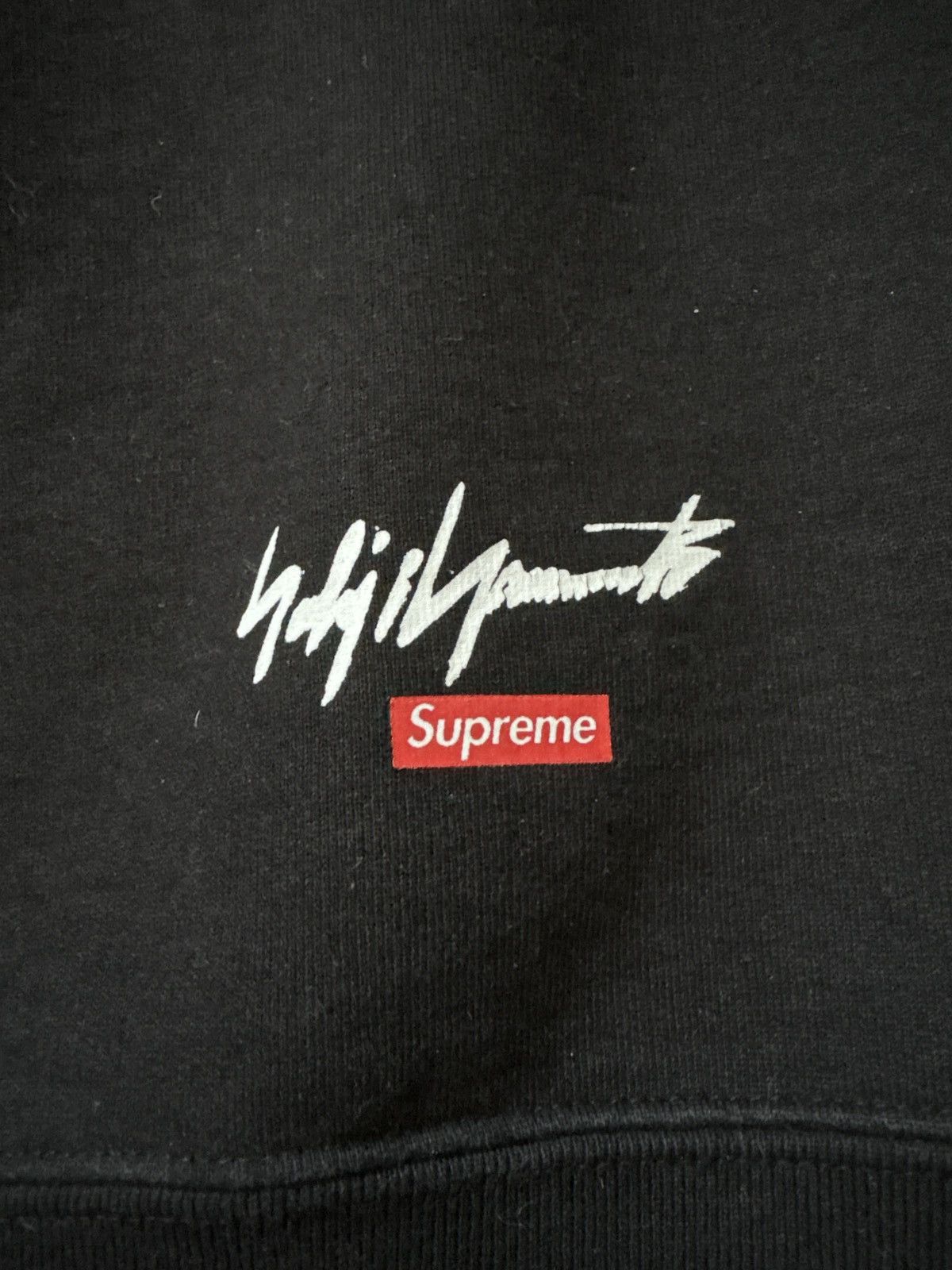 Supreme × Yohji Yamamoto Supreme x Yohji Yamamoto x TEKKEN Black Hooded Sweatshirt Size US S / EU 44-46 / 1 - 3 Thumbnail