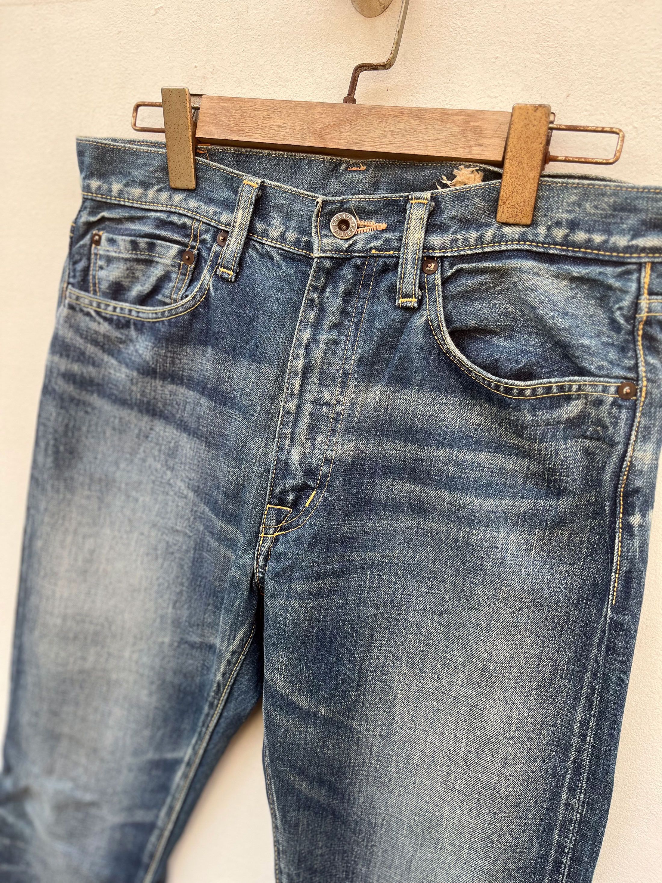 Designer × Kapital Kapital Japan Zipper Selvedge Jeans Size US 32 / EU 48 - 2 Thumbnail