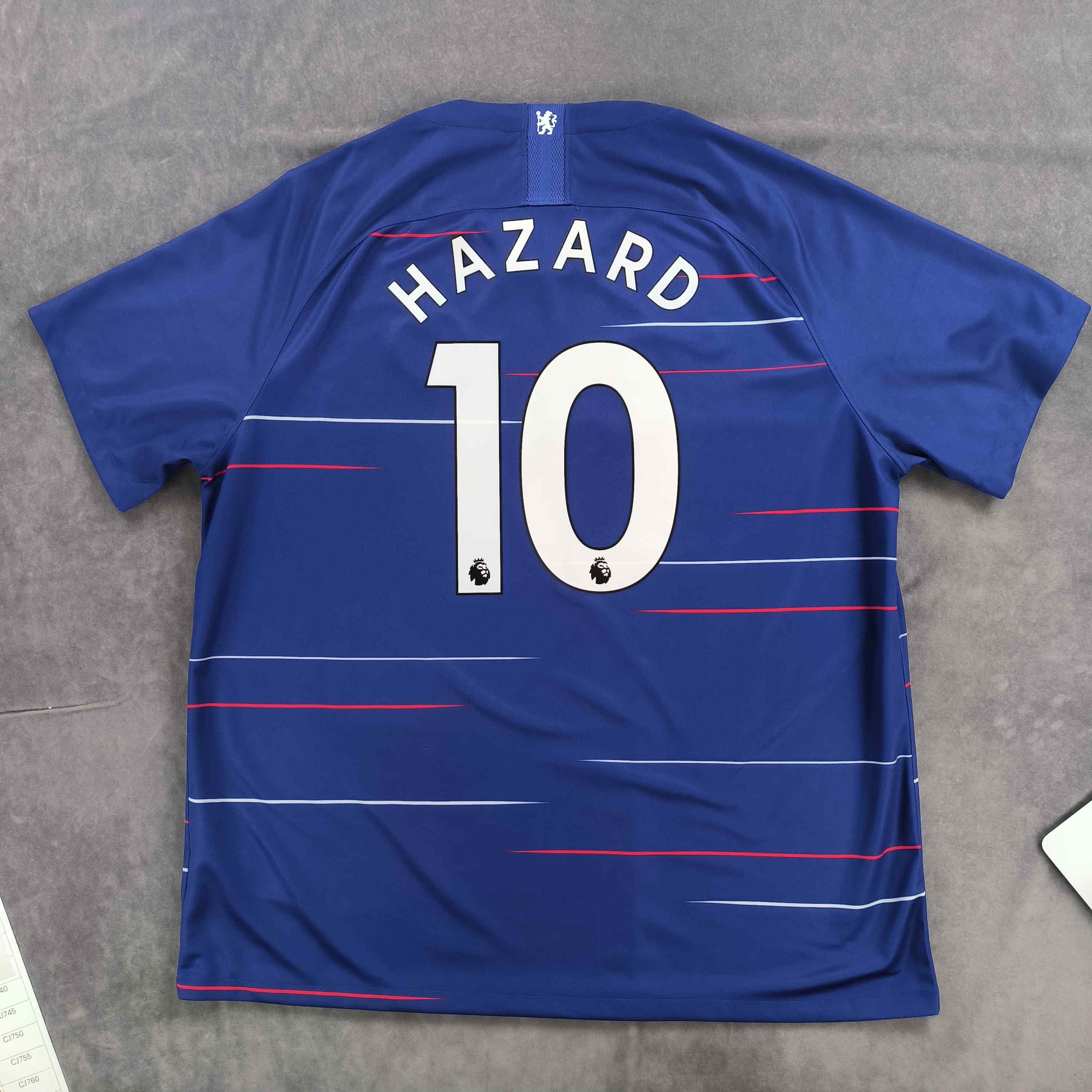 Chelsea Soccer × Nike Chelsea Final Baku 2019 Jersey Eden Hazard