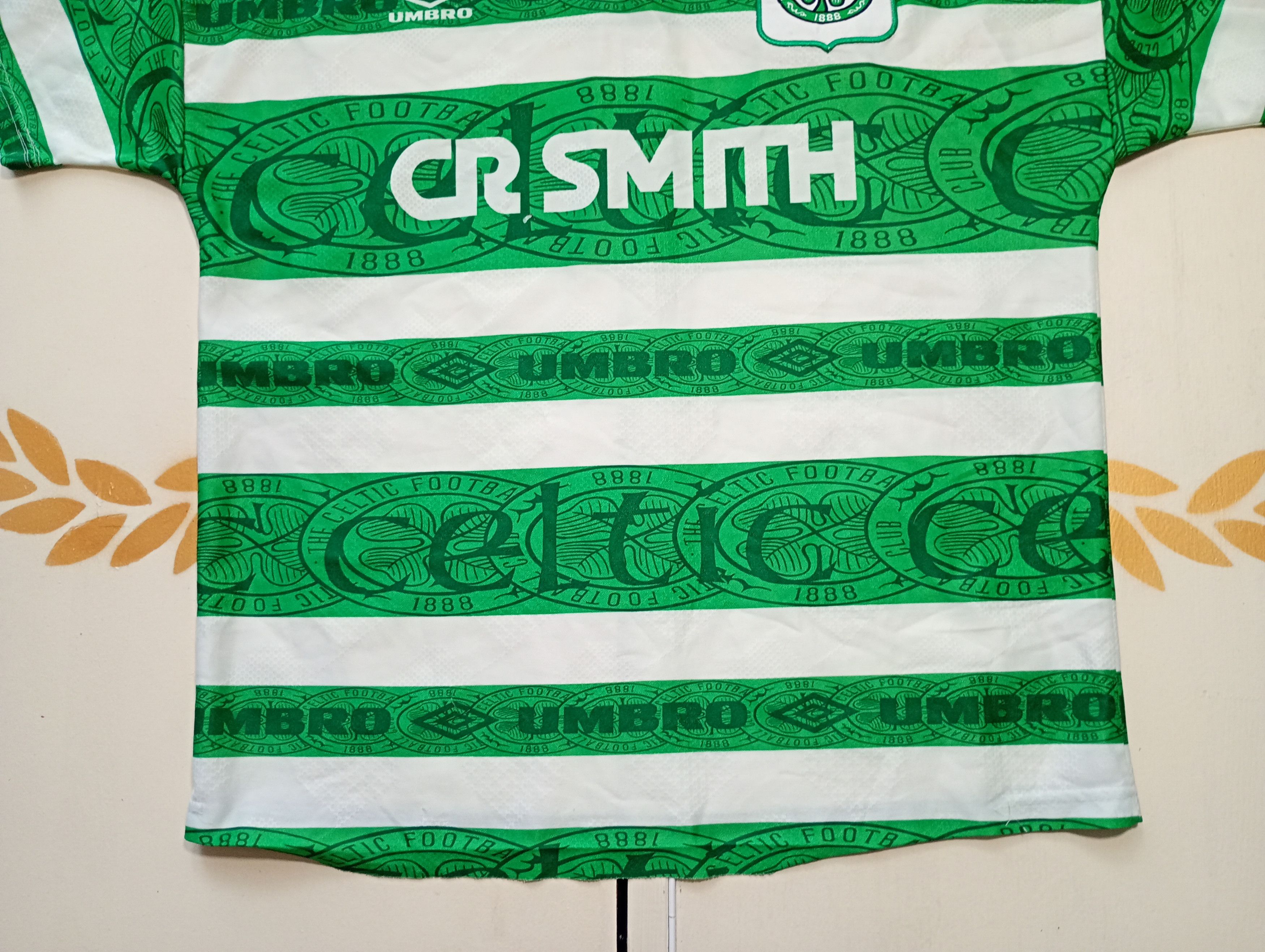 Umbro Umbro Celtic FC Home Jersey 1995-1997 Size US L / EU 52-54 / 3 - 3 Thumbnail