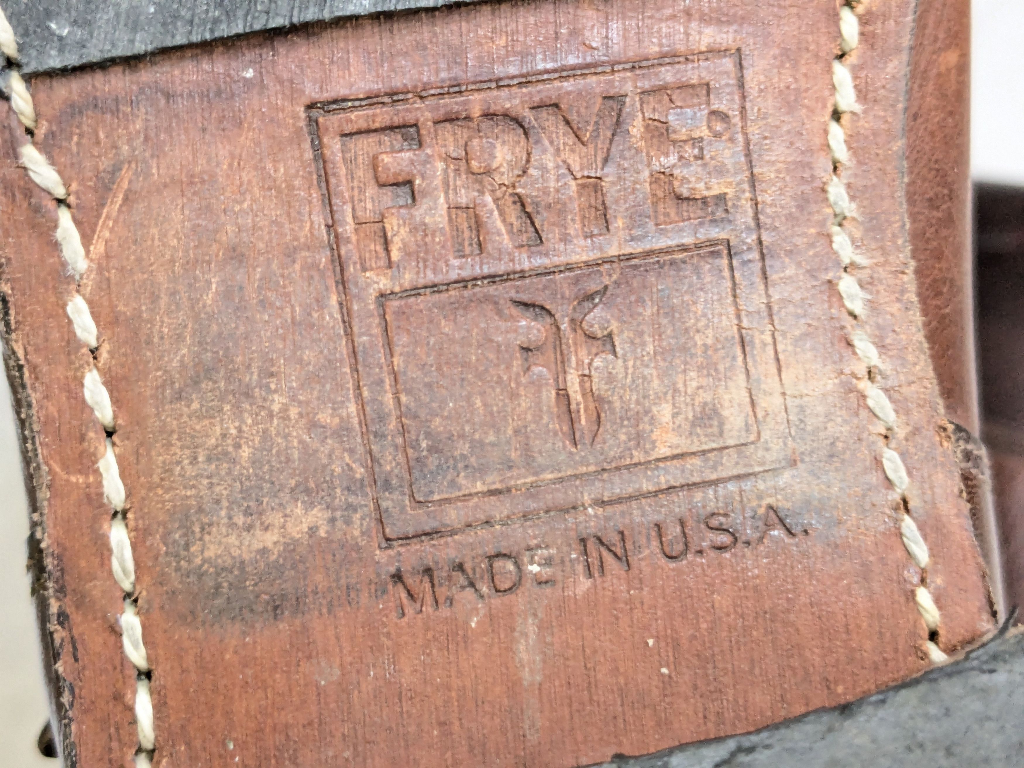 Frye Frye Engineer Boots Brown 10 M Leather Buckle Size US 10 / EU 43 - 16 Thumbnail