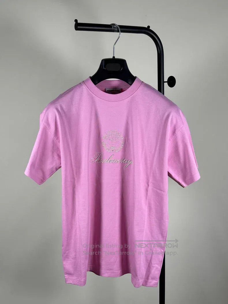 Balenciaga Balenciaga Pink T-Shirt Size US XS / EU 42 / 0 - 1 Thumbnail