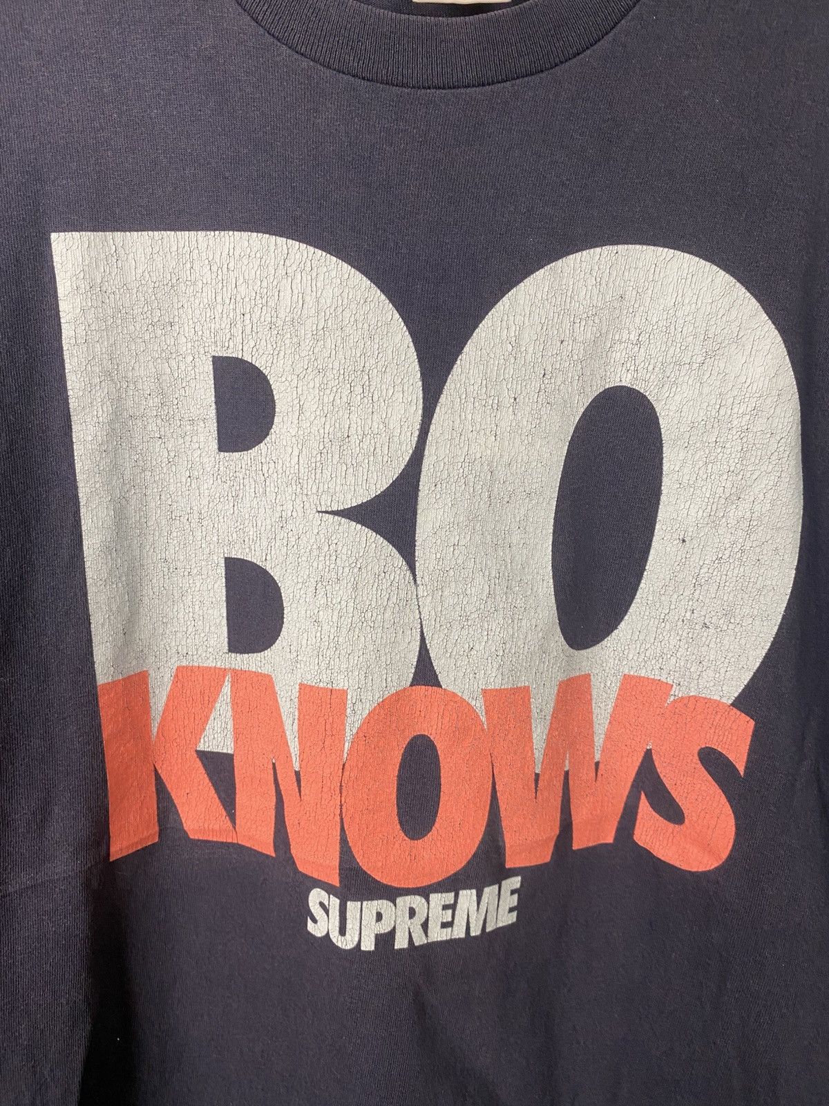 Supreme VTG Supreme 2007 Bo Jackson "Bo Knows" Graphic T-Shirt Size US M / EU 48-50 / 2 - 6 Thumbnail